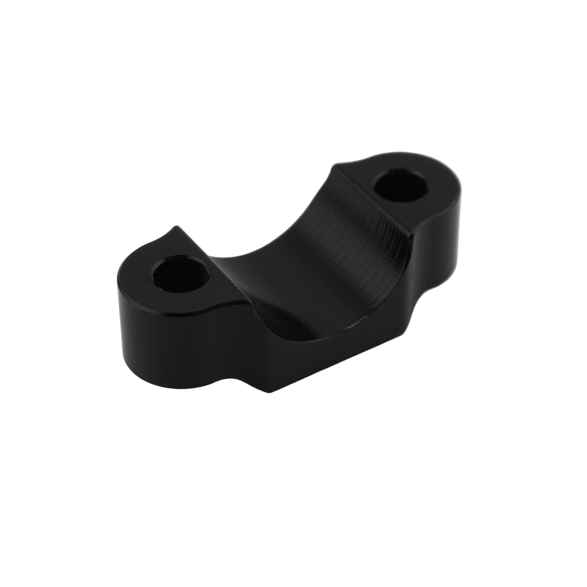 Black CNC brake lever clamp for Sur-Ron Ultra Bee brakes, side view
