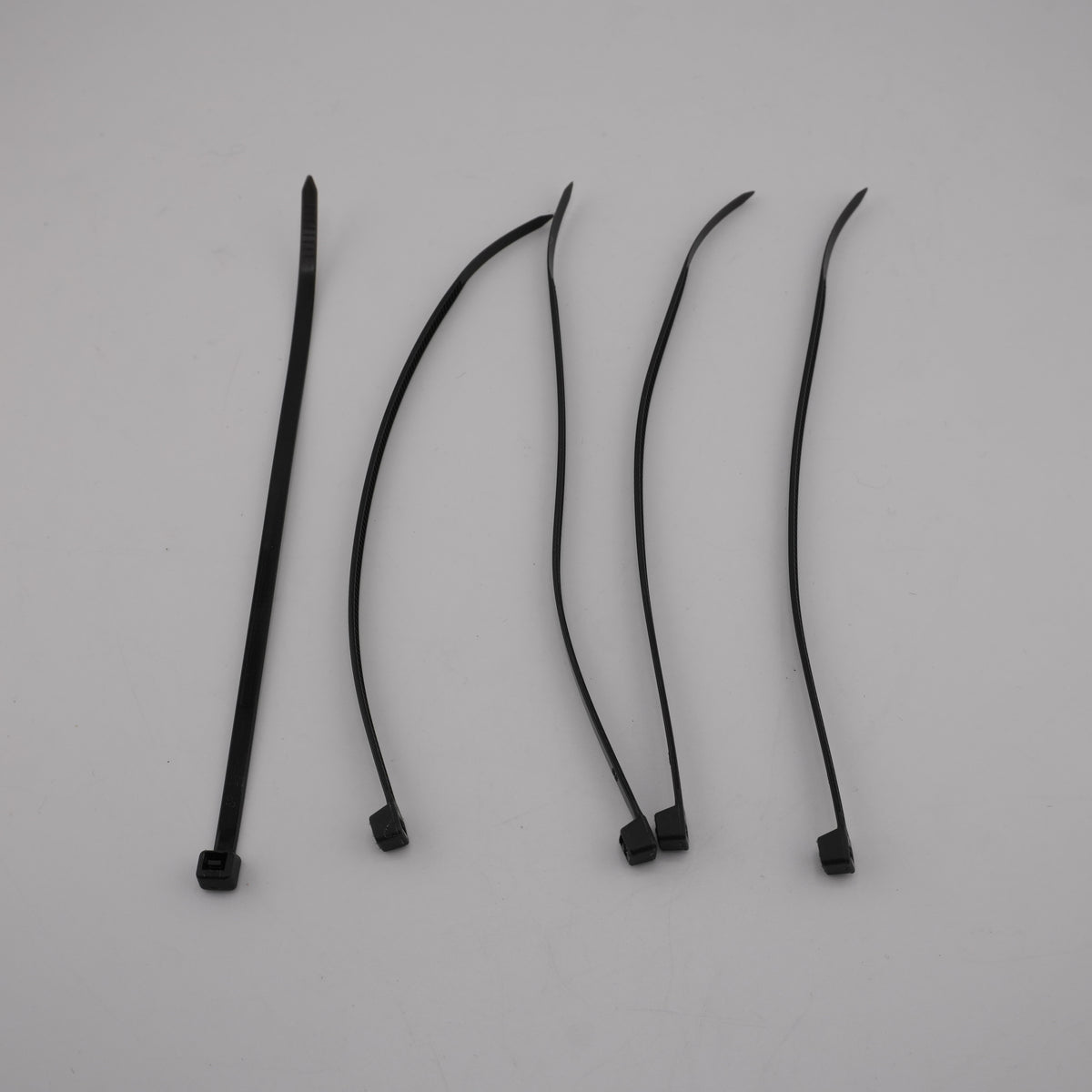 Zip ties for routing the brake line, included with the Sur-Ron Ultra Bee foot brake kit