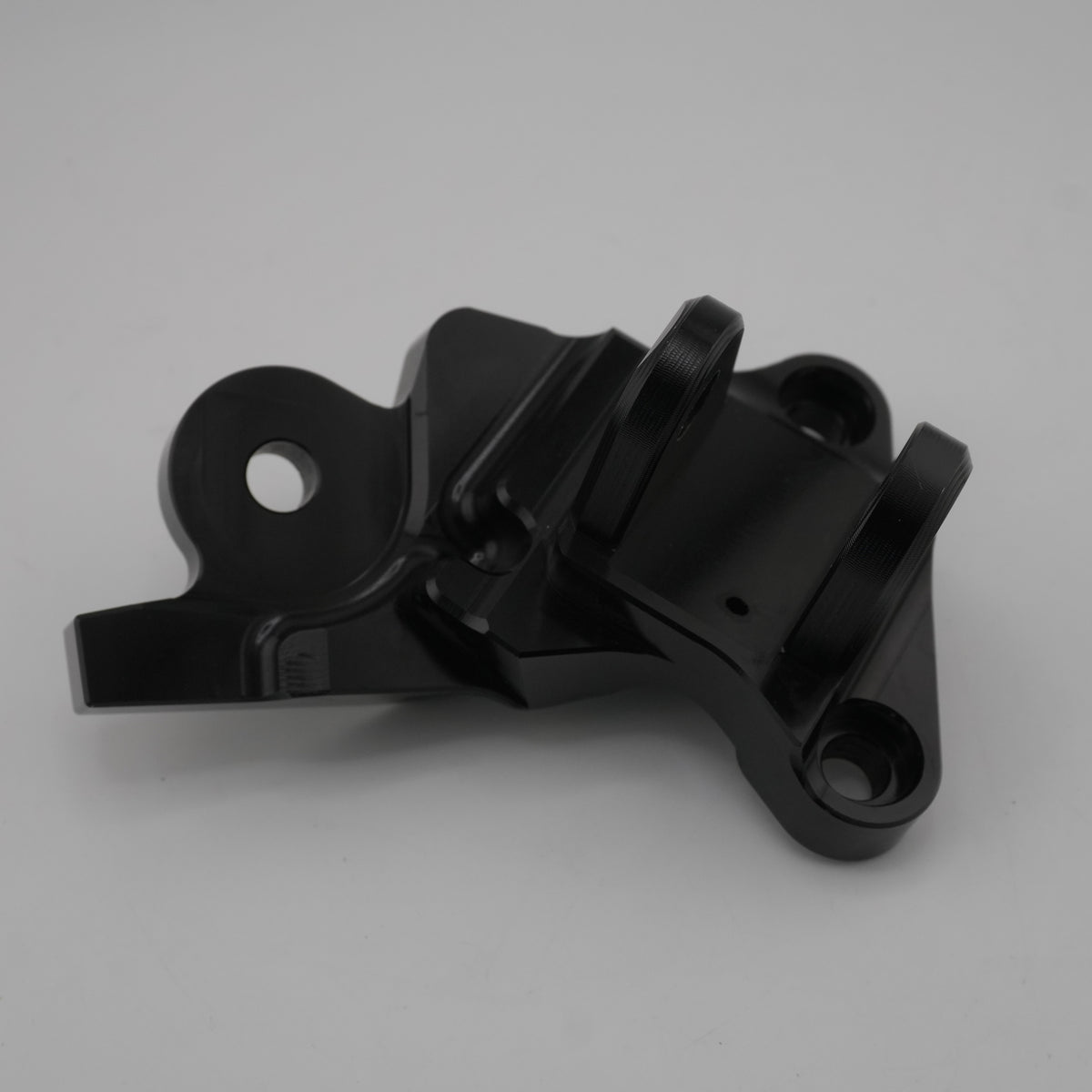 Ultra Bee CNC foot brake mounting bracket, alternate angle