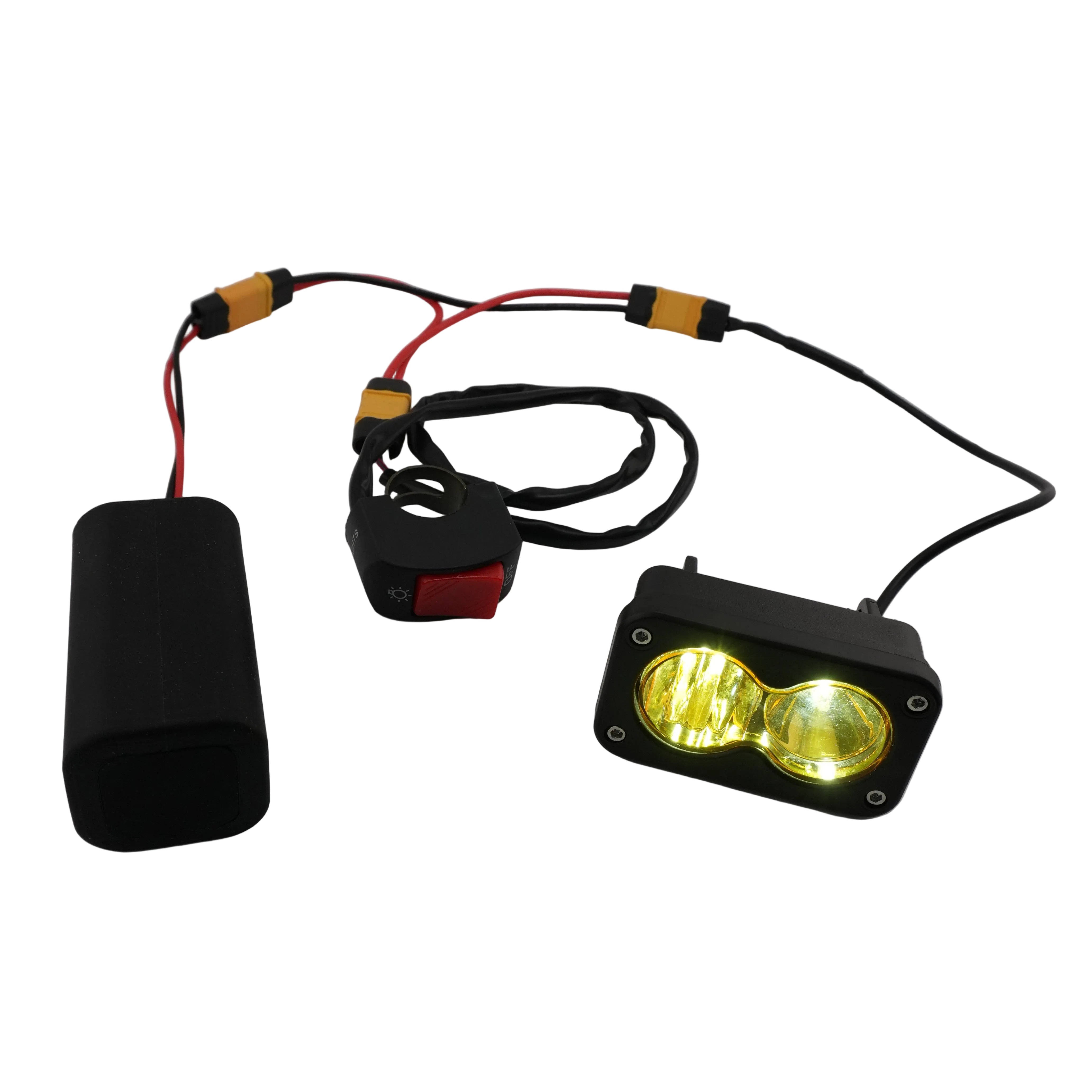 Upgraded Headlight "Baja Light" Battery Powered