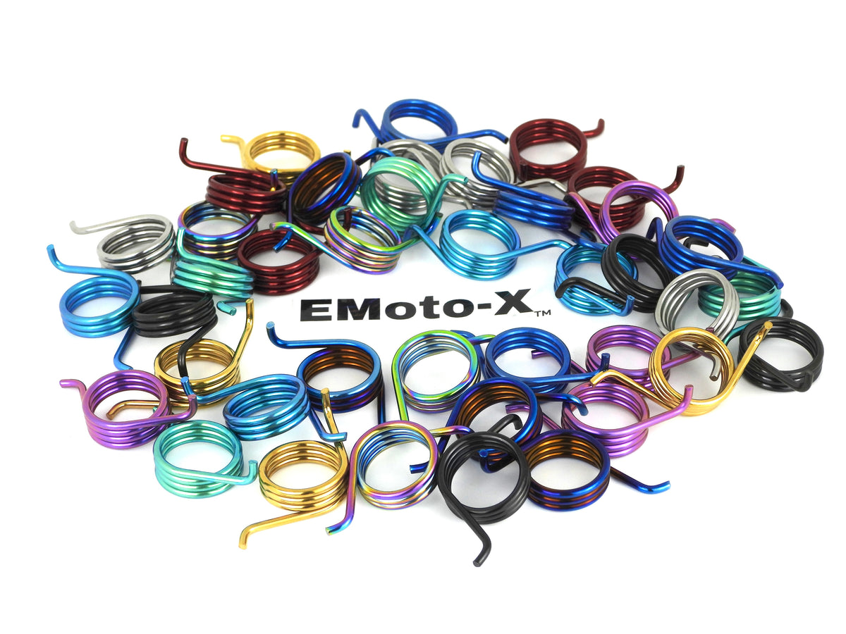 EMoto-X Titanium Peg Spring Set // Surron Talaria Eride Pro 79Bike Ventus Altis Sigma Rerode