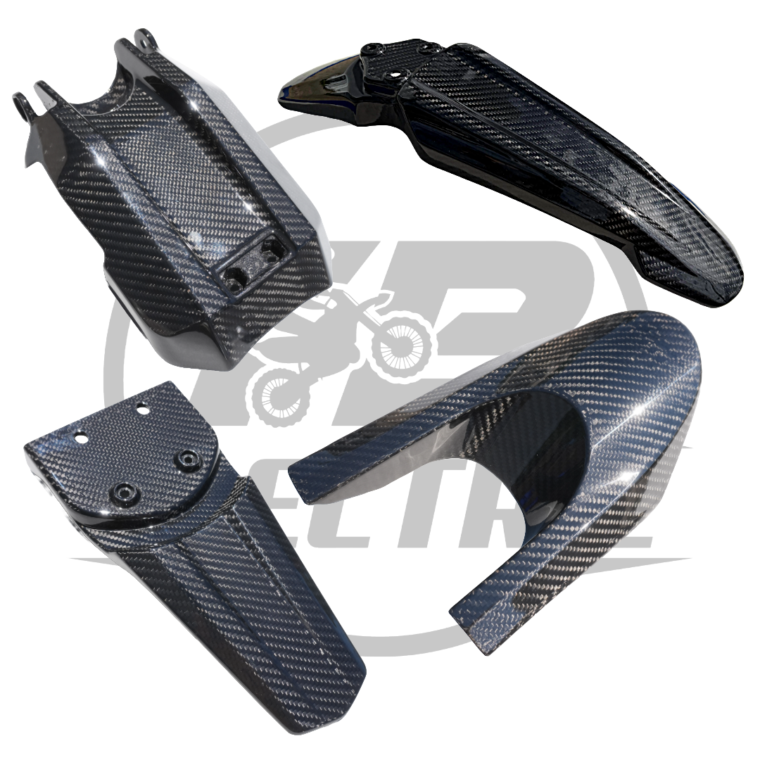 E-Ride Pro Real Carbon Fiber Plastics