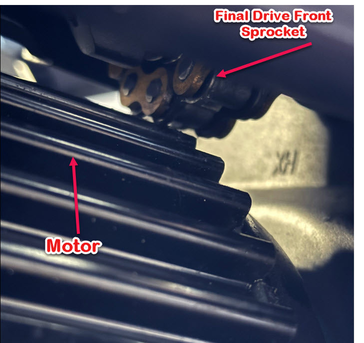 edirtybike 219 RK Sealed O-Ring | Primary Belt to Chain Conversion Kit | E Ride Pro SR