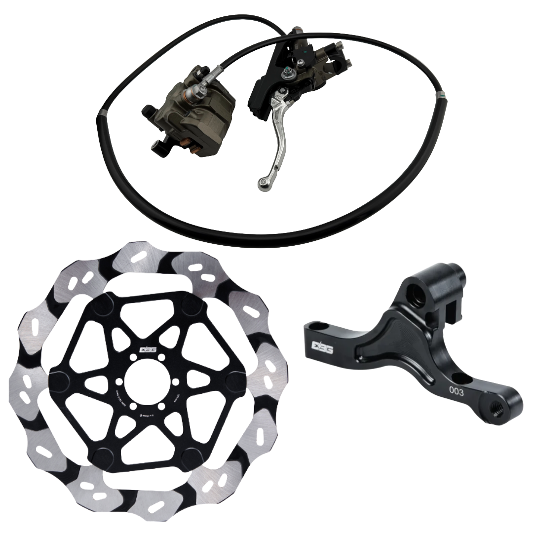 Ebike Garage Moto Brake Conversion Kit // "Ultra Bee Brakes" // Surron LBX