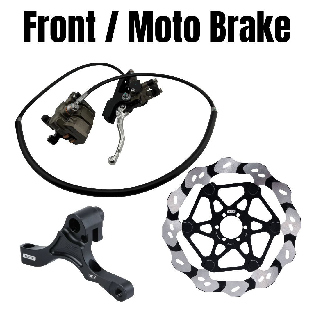 Ebike Garage Front Moto Brake Conversion Kit