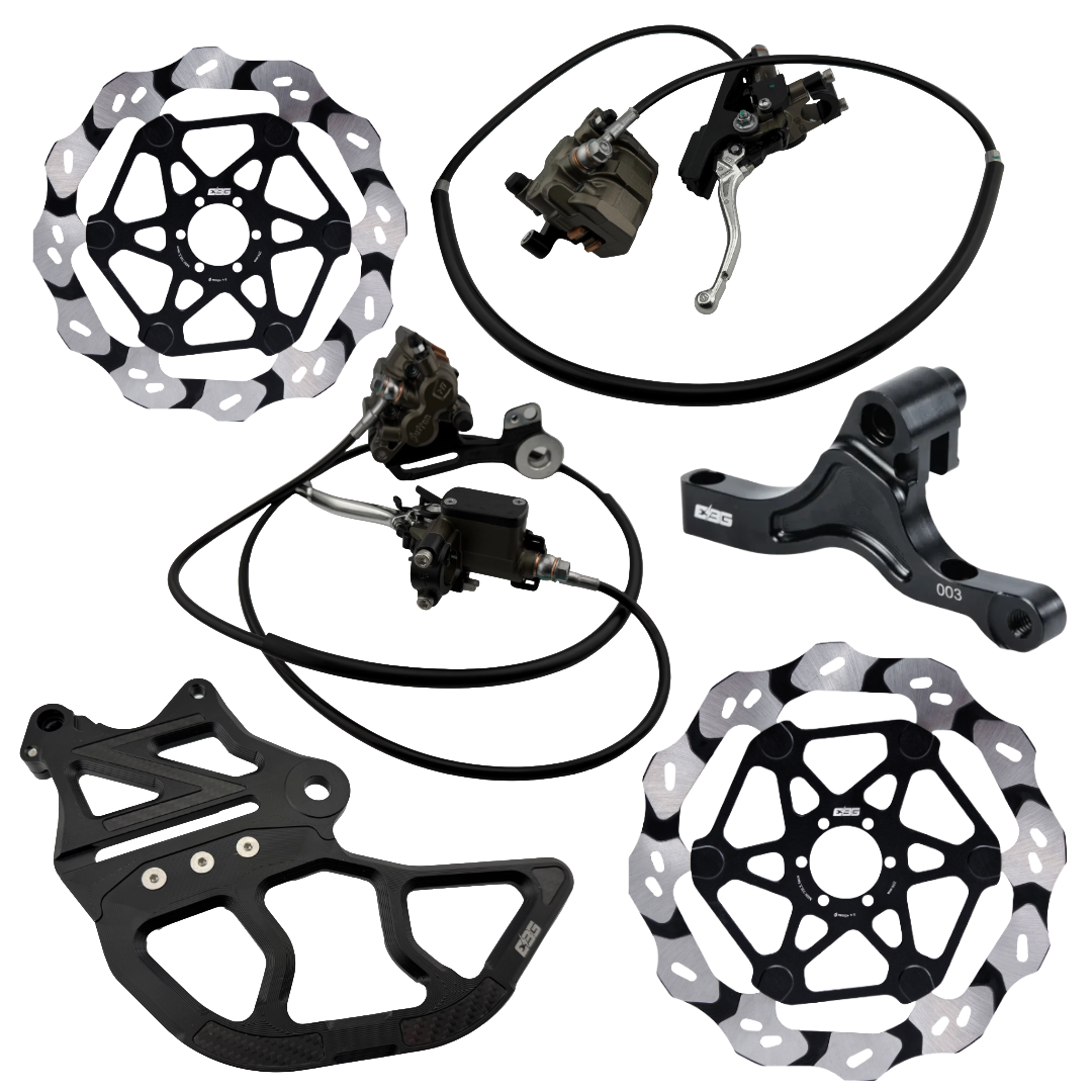 Ebike Garage Moto Brake Conversion Kit // "Ultra Bee Brakes" // Surron LBX