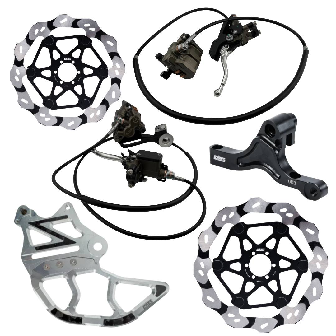 Ebike Garage Moto Brake Conversion Kit // "Ultra Bee Brakes" // Surron LBX