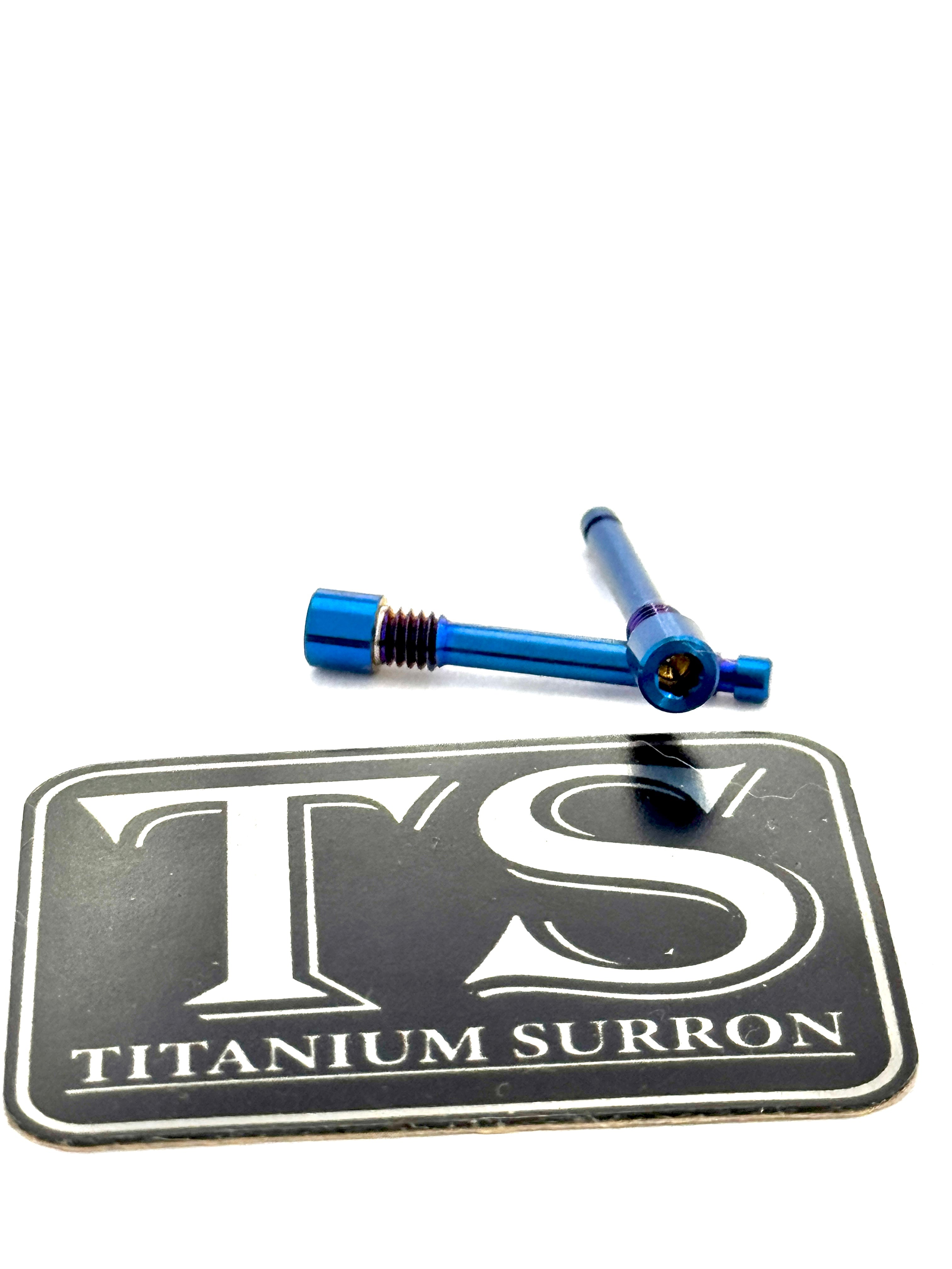 Titanium Brake-Pad Screws/ Pins - Surron LBS LBX, Segway X160 X260, Talaria