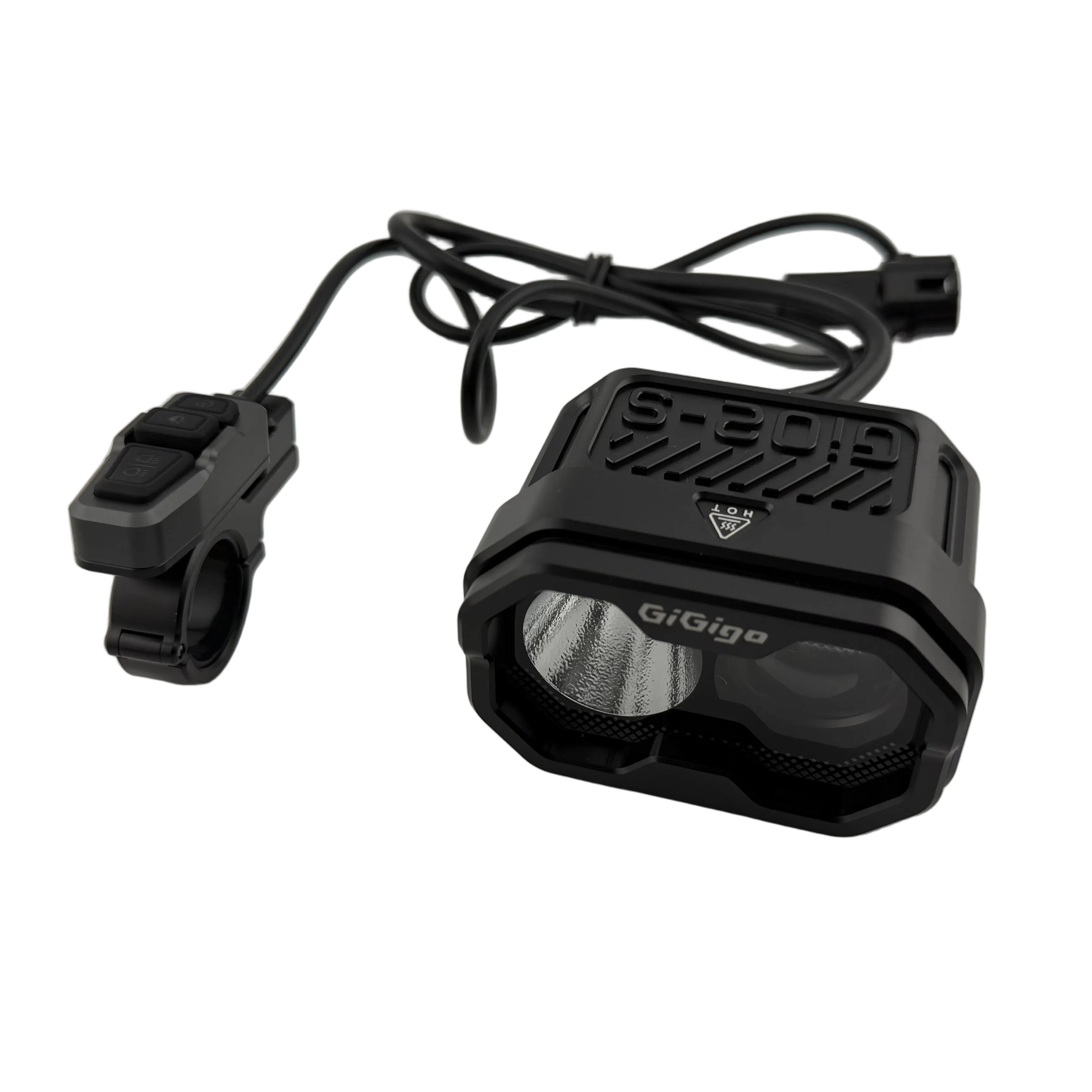 GiGigo Gi02-S Upgraded E-Moto Headlight // With Handlebar Switch