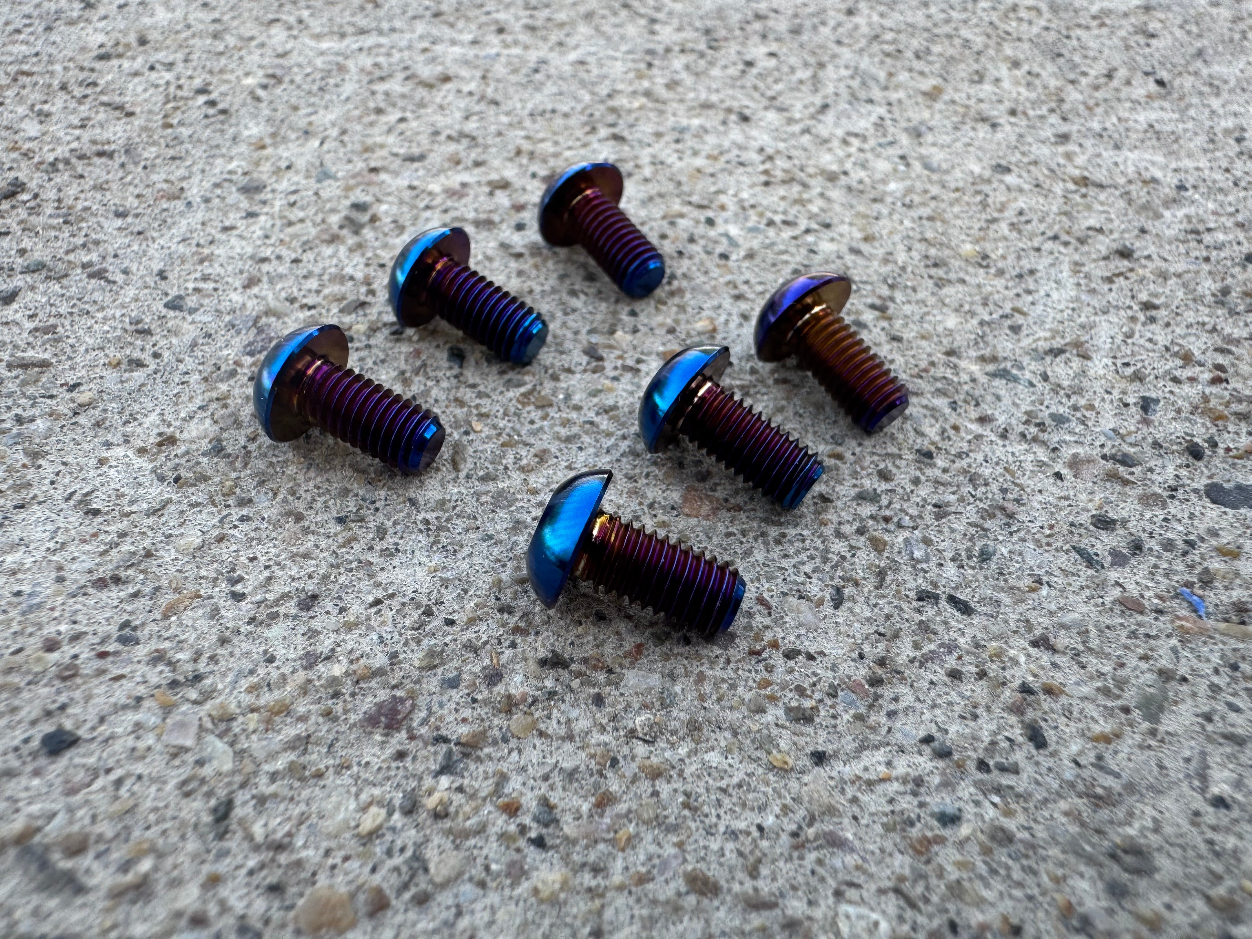 TB Titanium Rotor Bolts