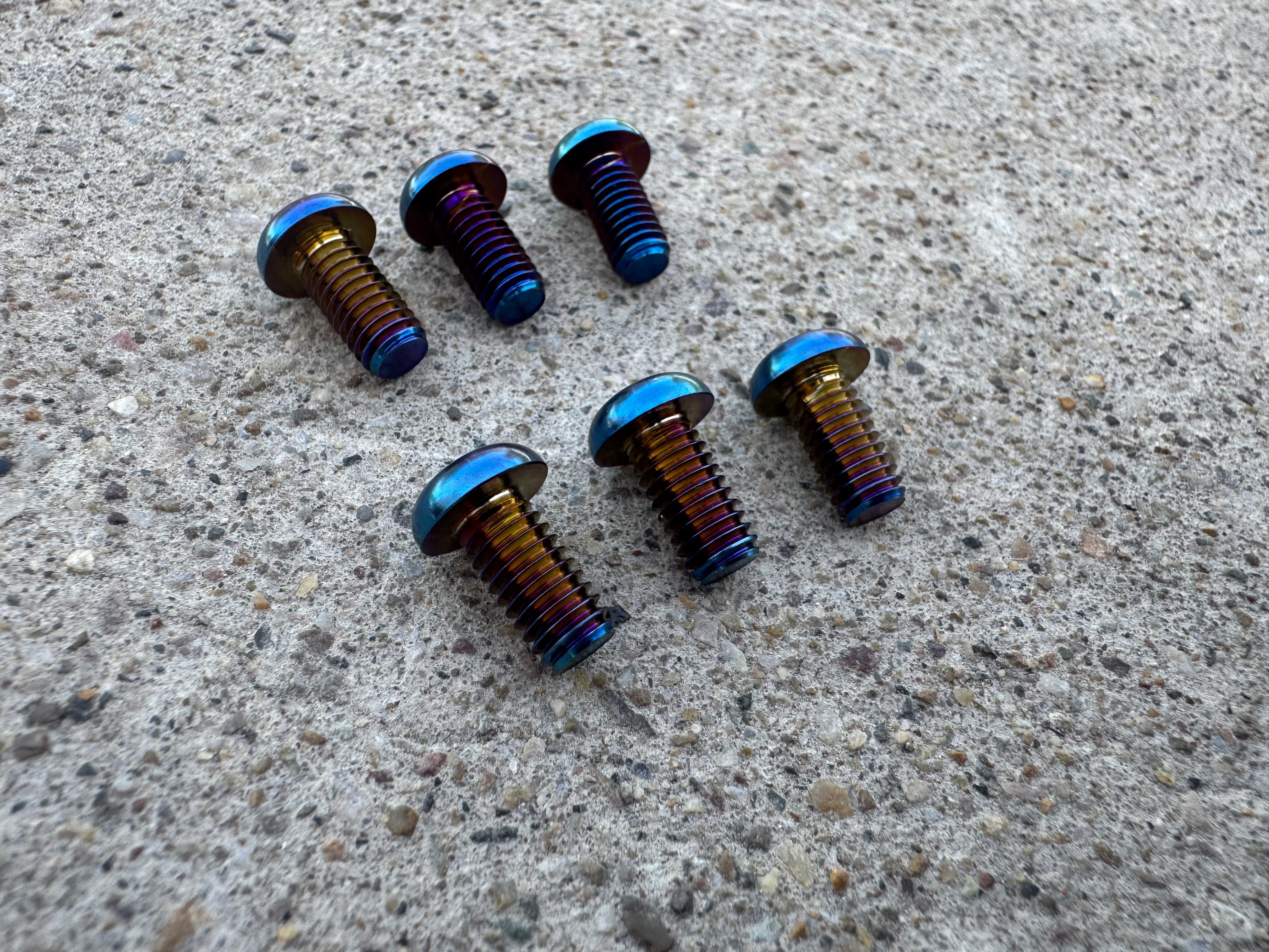 TB Titanium Rotor Bolts