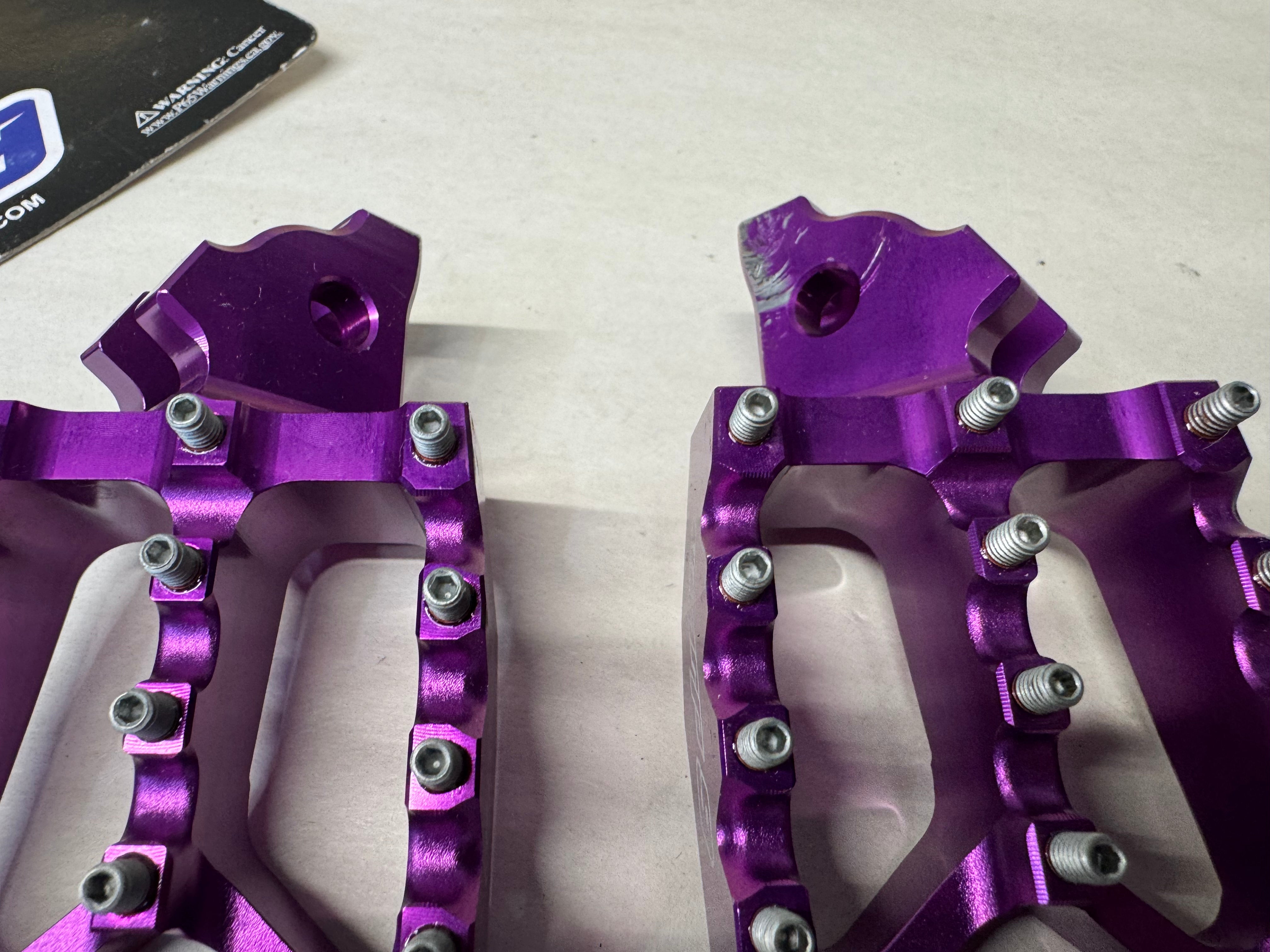 Return, Warp 9 Talaria/Altis Purple pegs