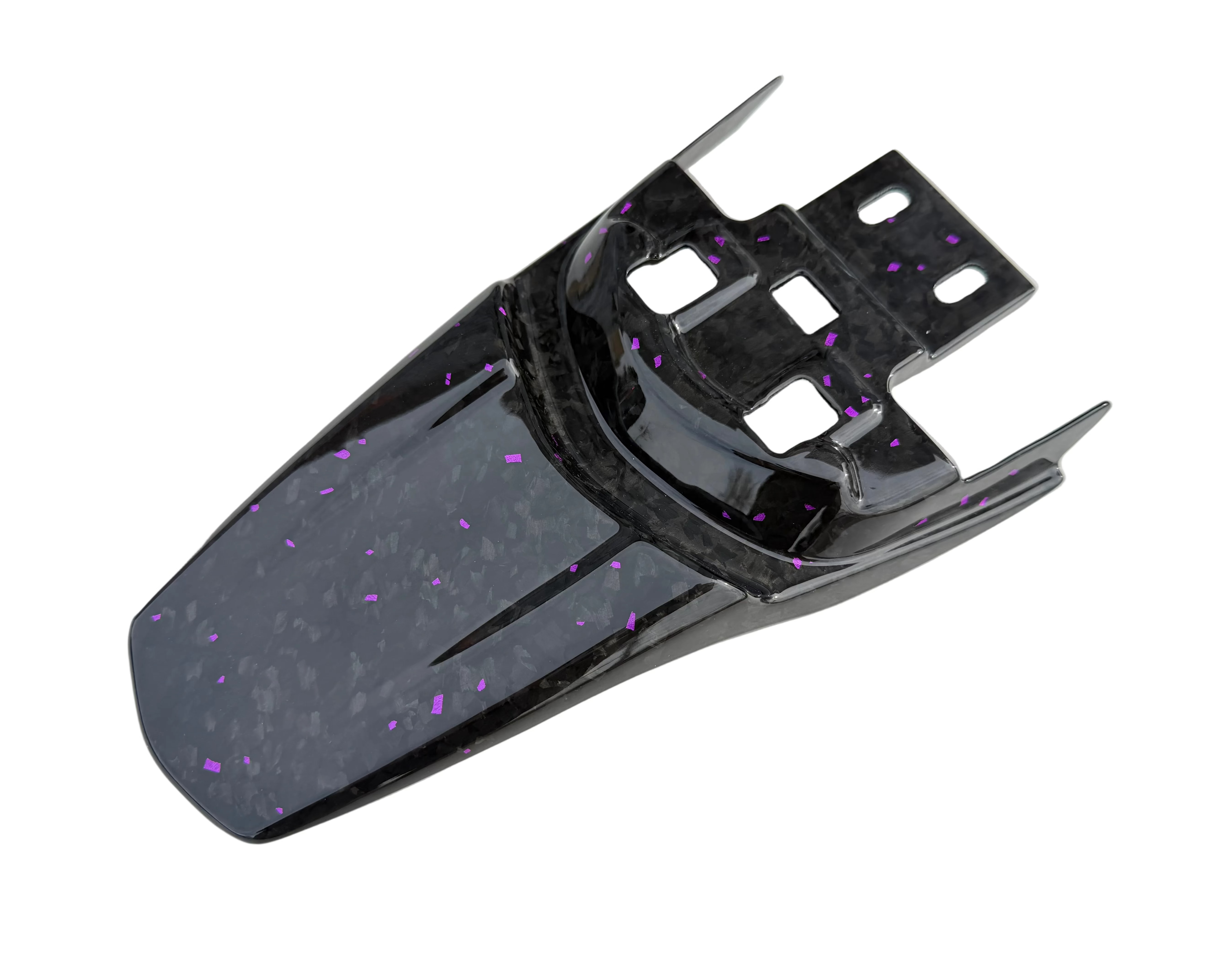 Surron Real Carbon Fiber Plastics Purple Flake Design