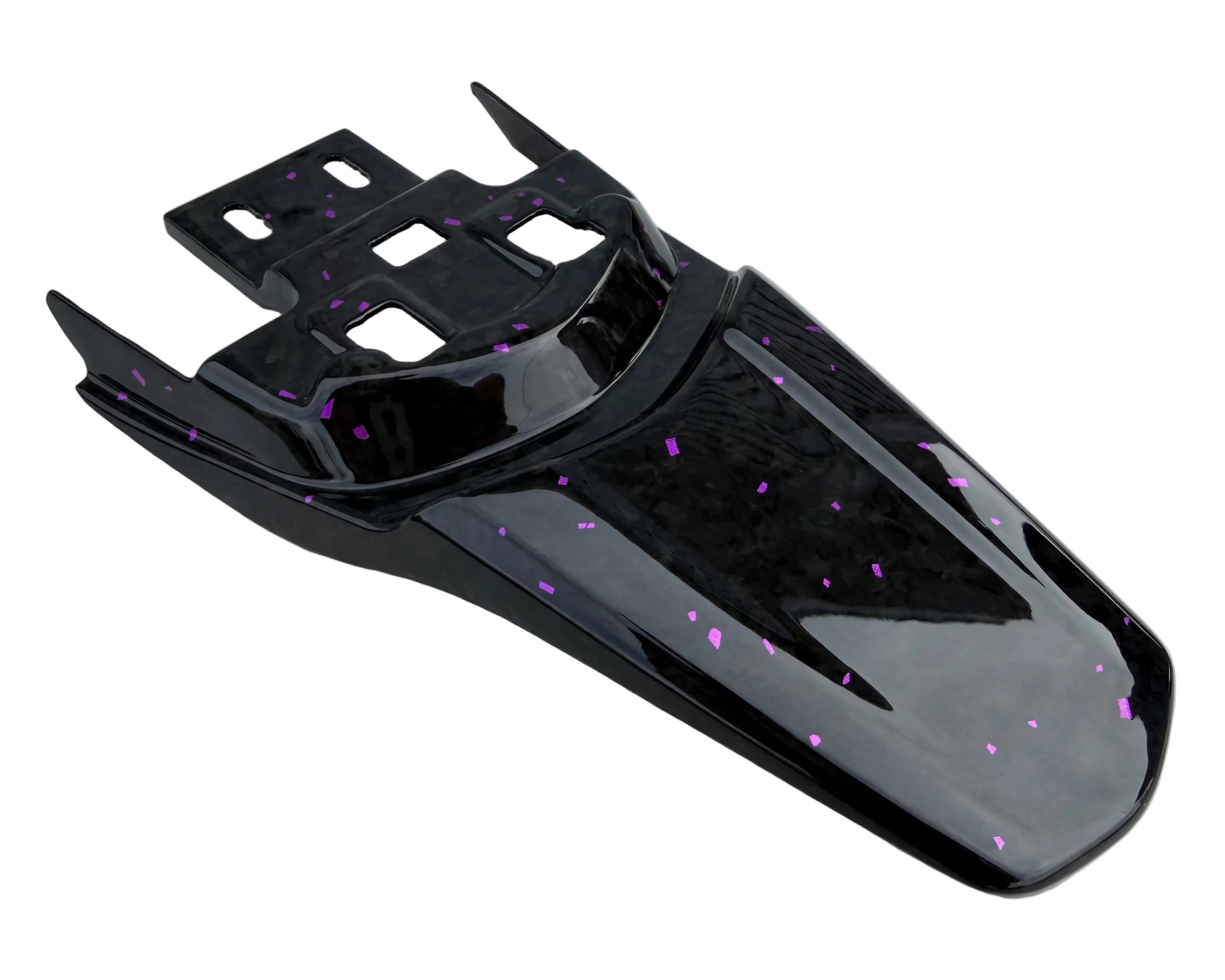 Surron Real Carbon Fiber Plastics Purple Flake Design