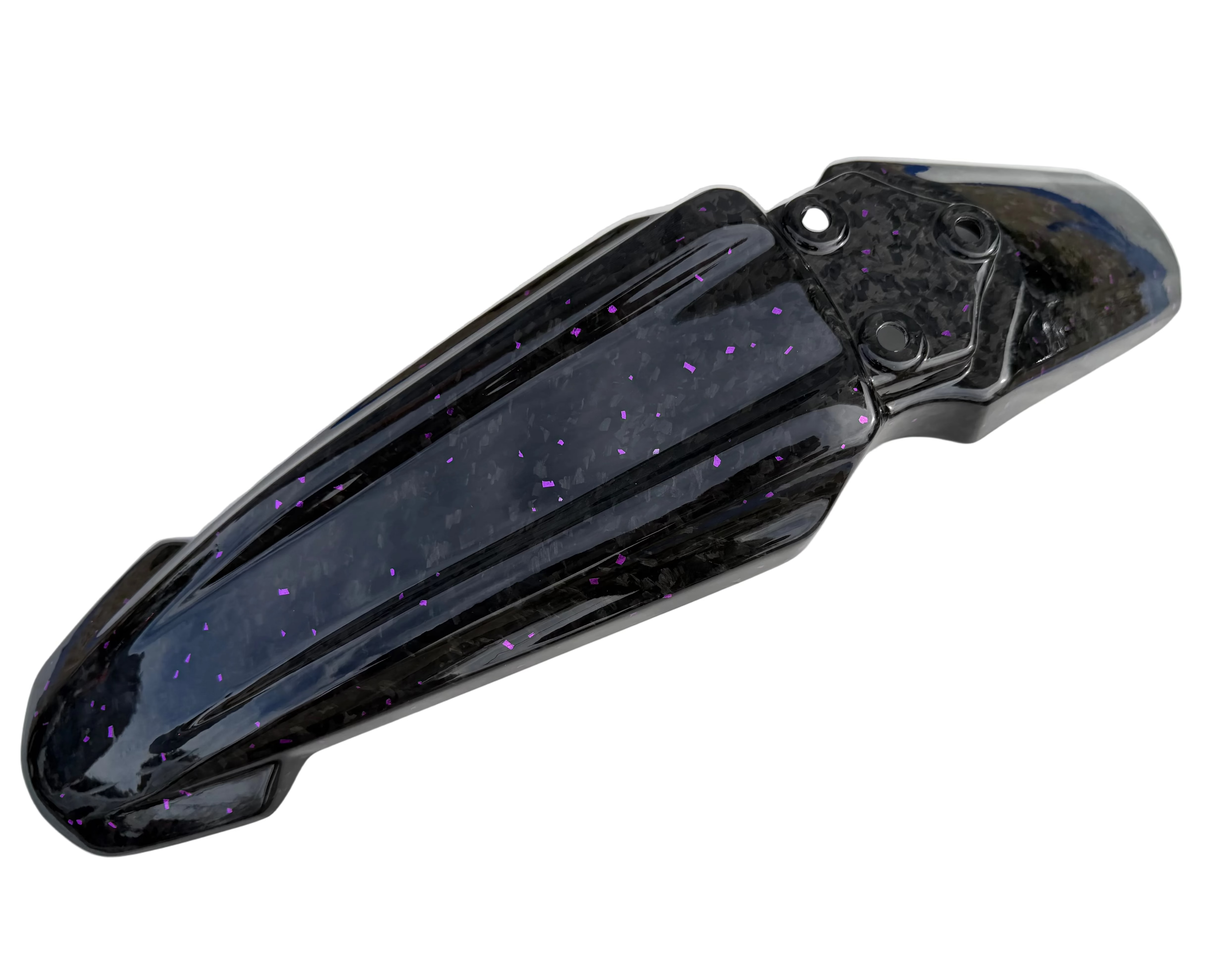 Surron Real Carbon Fiber Plastics Purple Flake Design