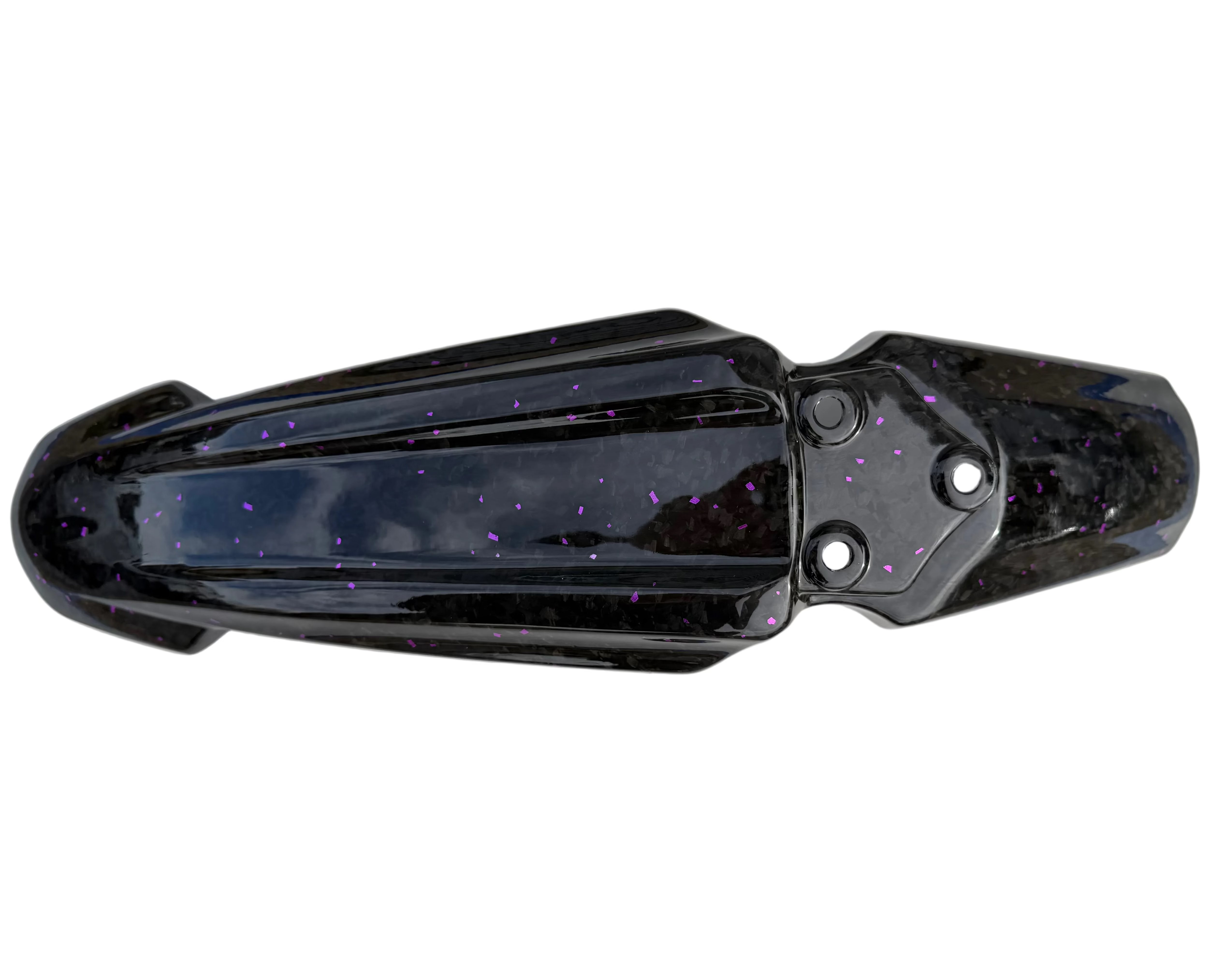 Surron Real Carbon Fiber Plastics Purple Flake Design