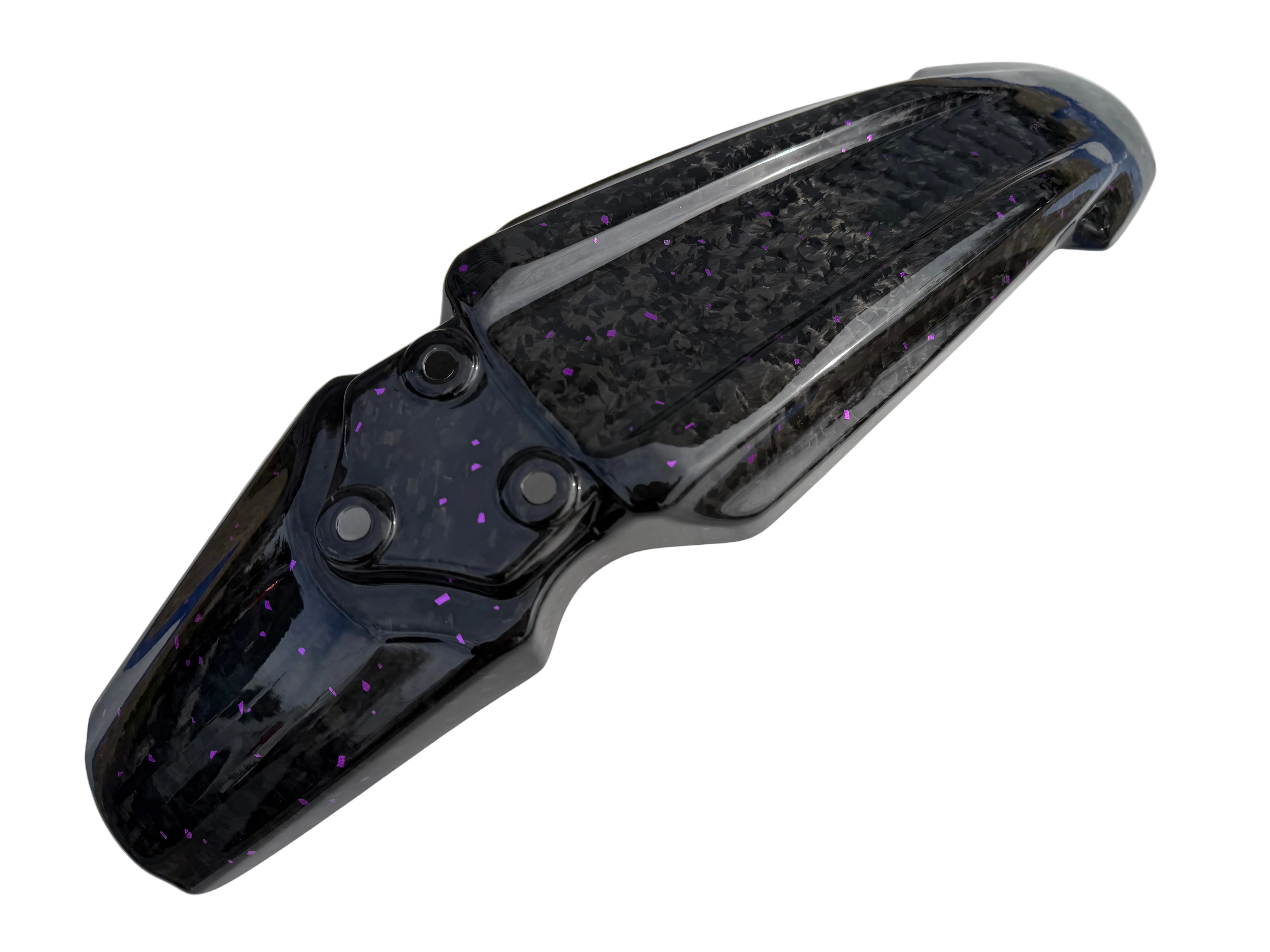 Surron Real Carbon Fiber Plastics Purple Flake Design