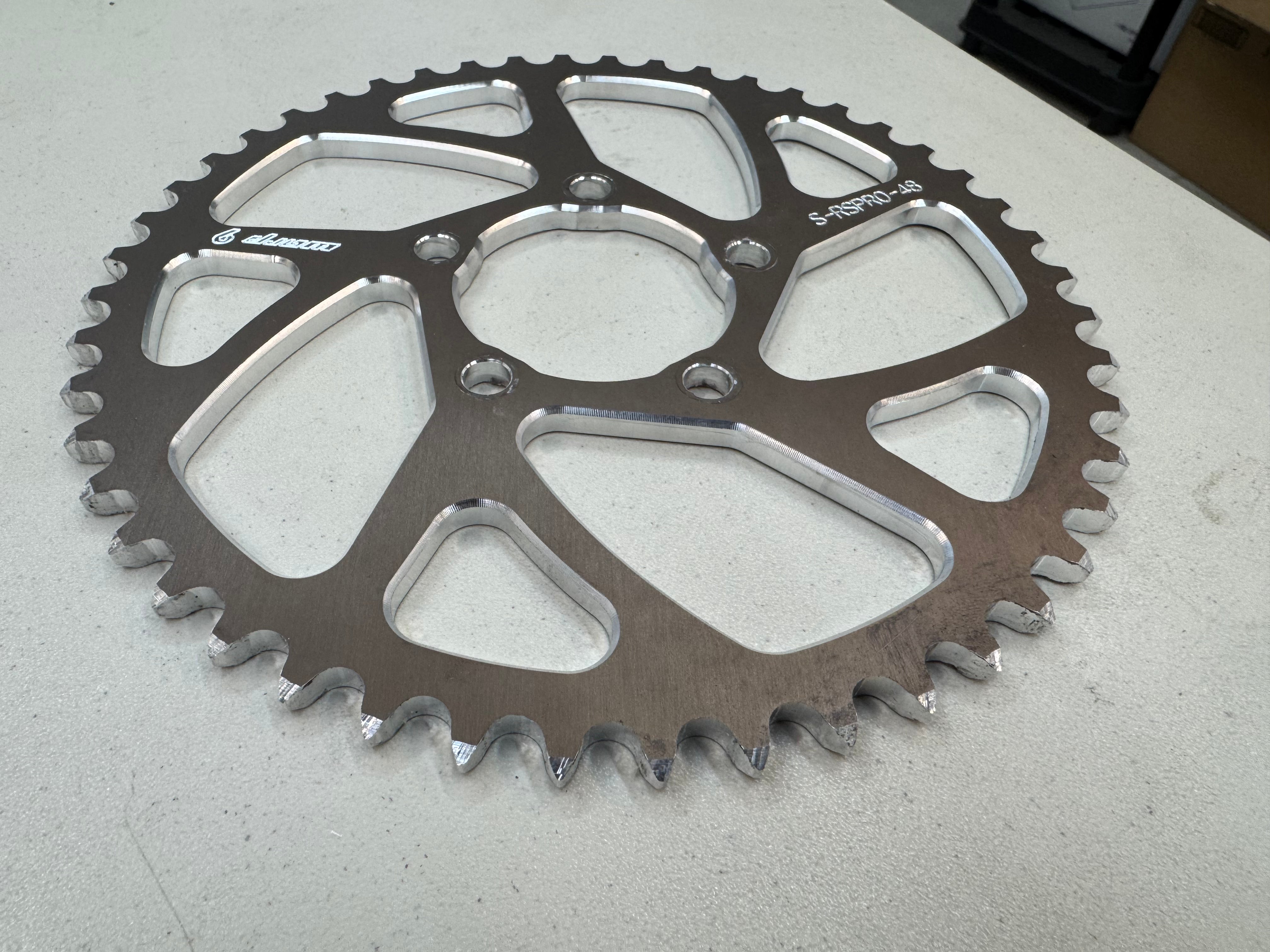 Return, Warp 9 E-moto Sprocket 48T Magnesium