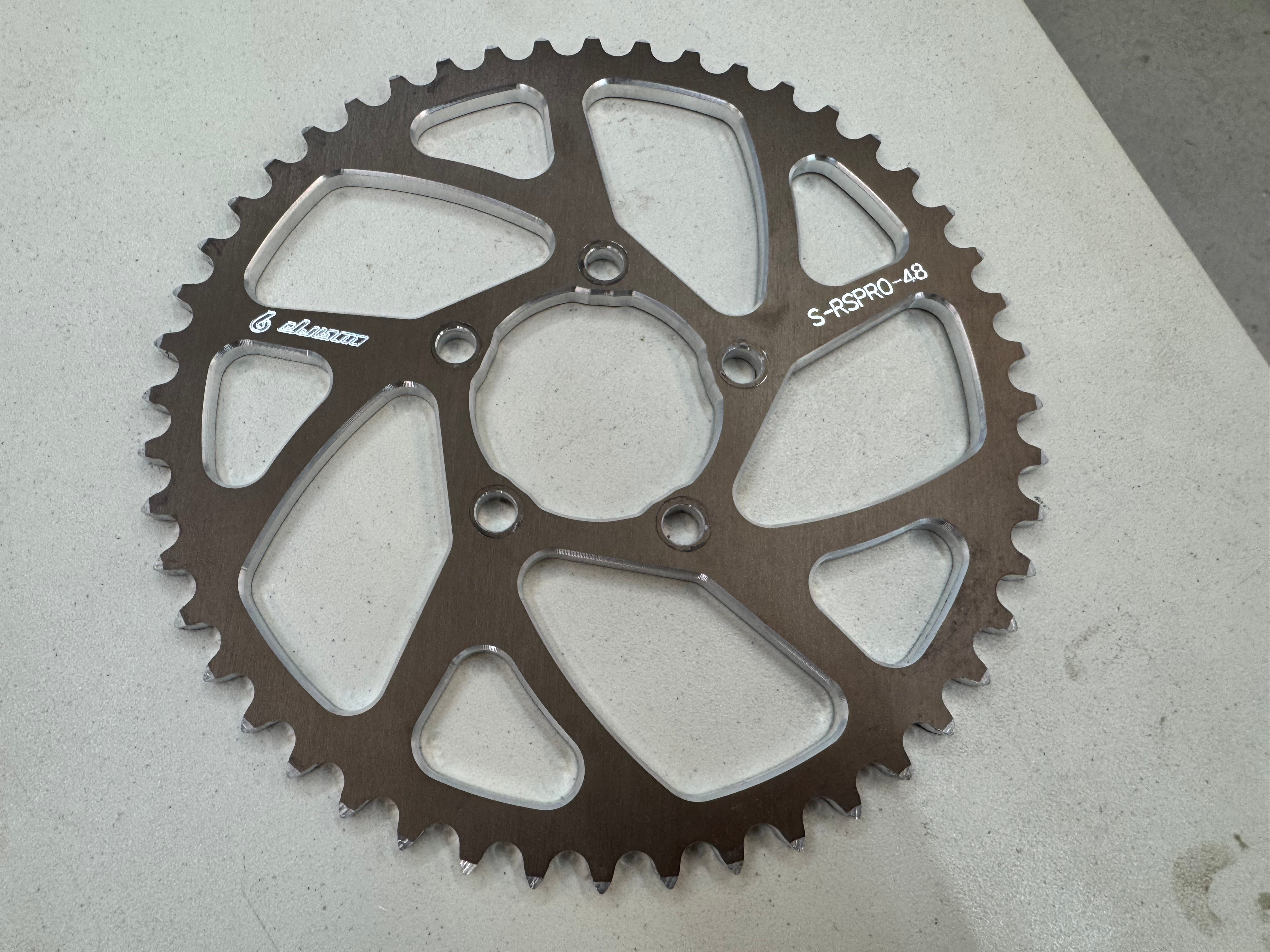 Return, Warp 9 E-moto Sprocket 48T Magnesium