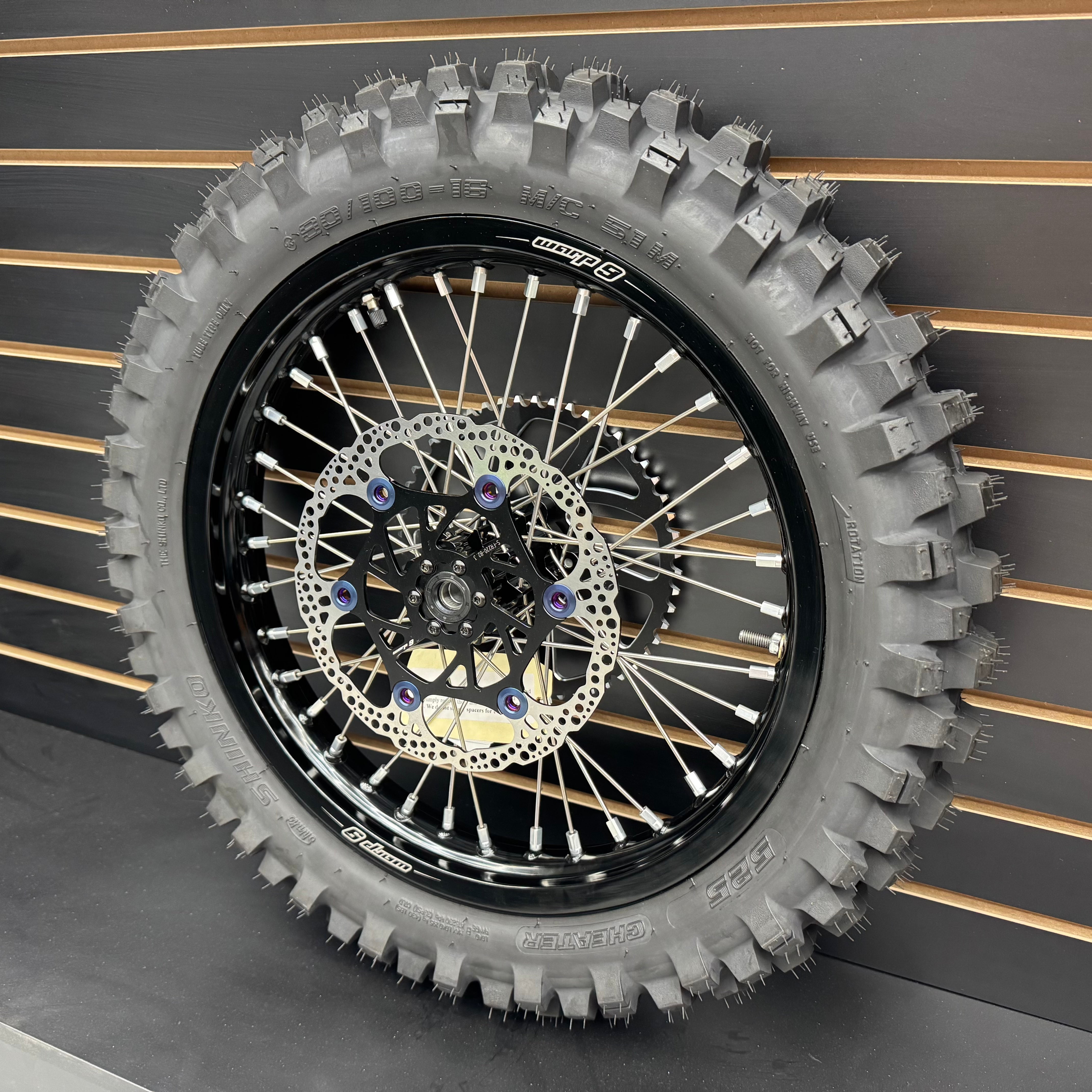 Warp 9 16in Upgraded Rear wheel for Surron, E-Ride Pro, 79Bike