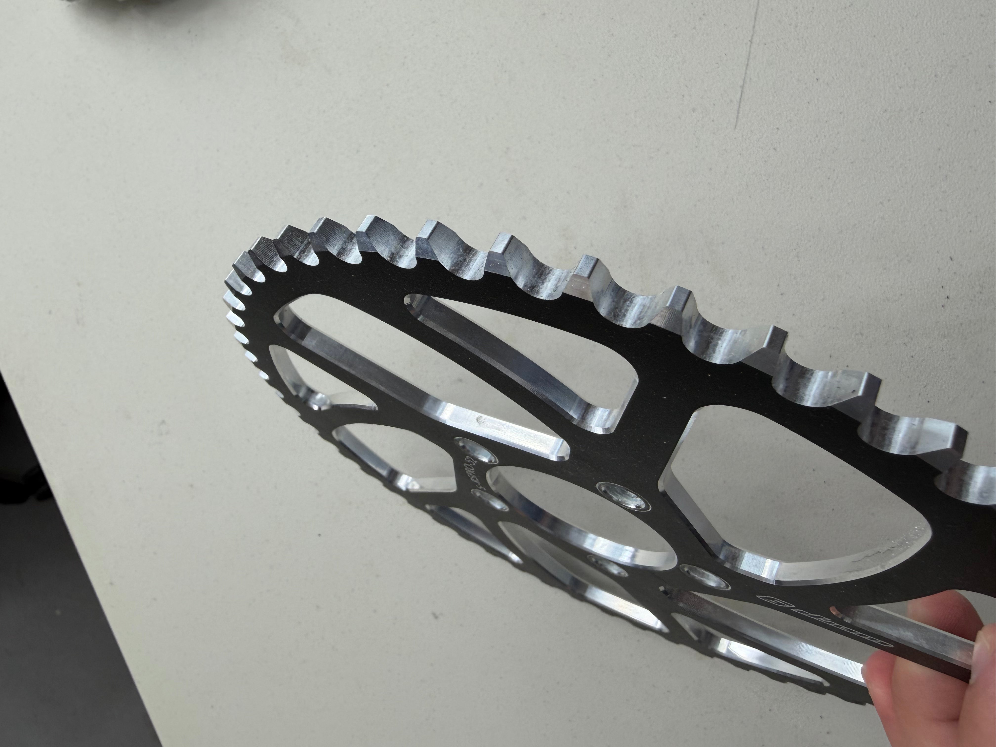 Return, Warp 9 E-moto Sprockets