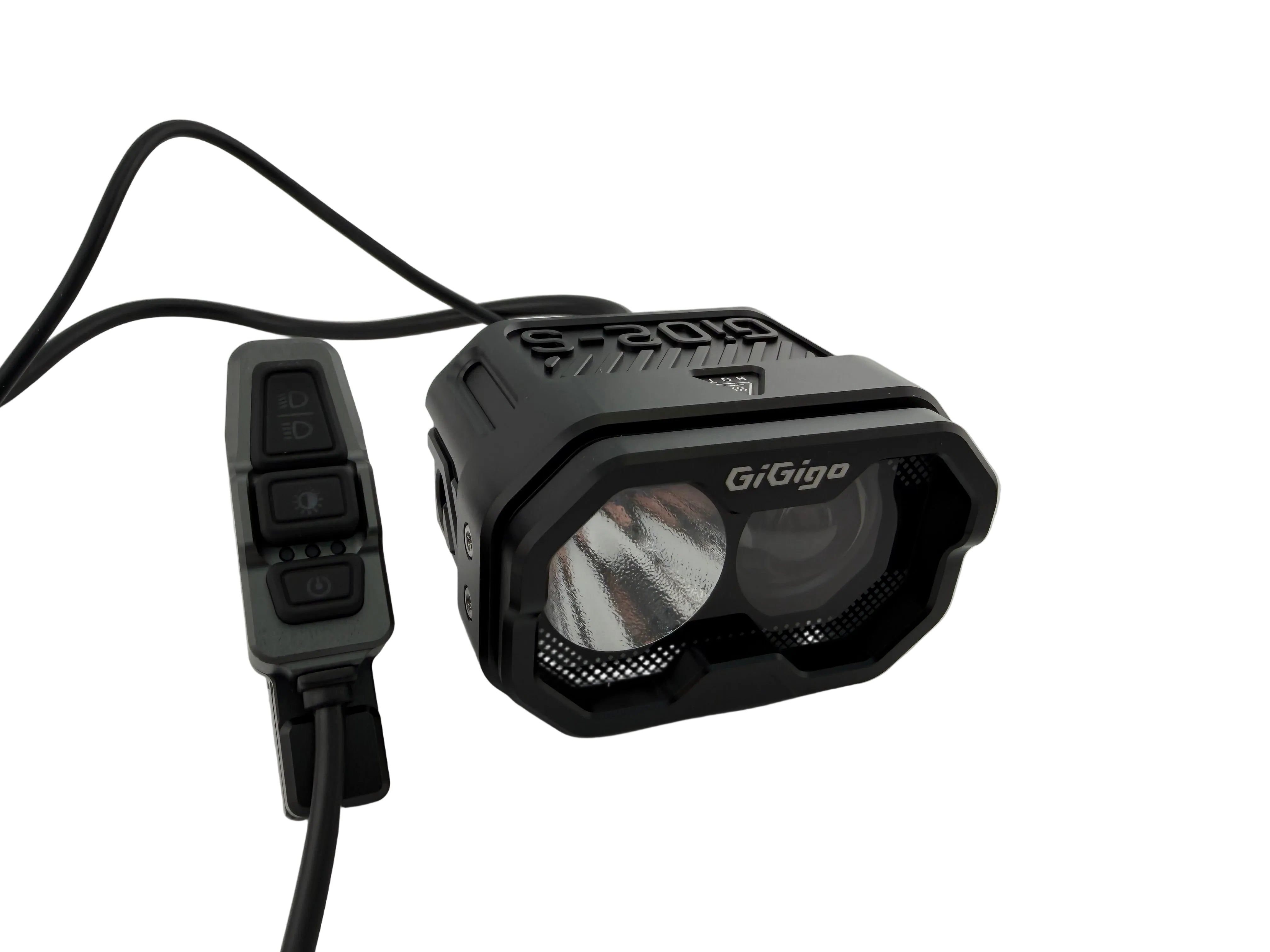 GiGigo Gi02-S Upgraded E-Moto Headlight // With Handlebar Switch