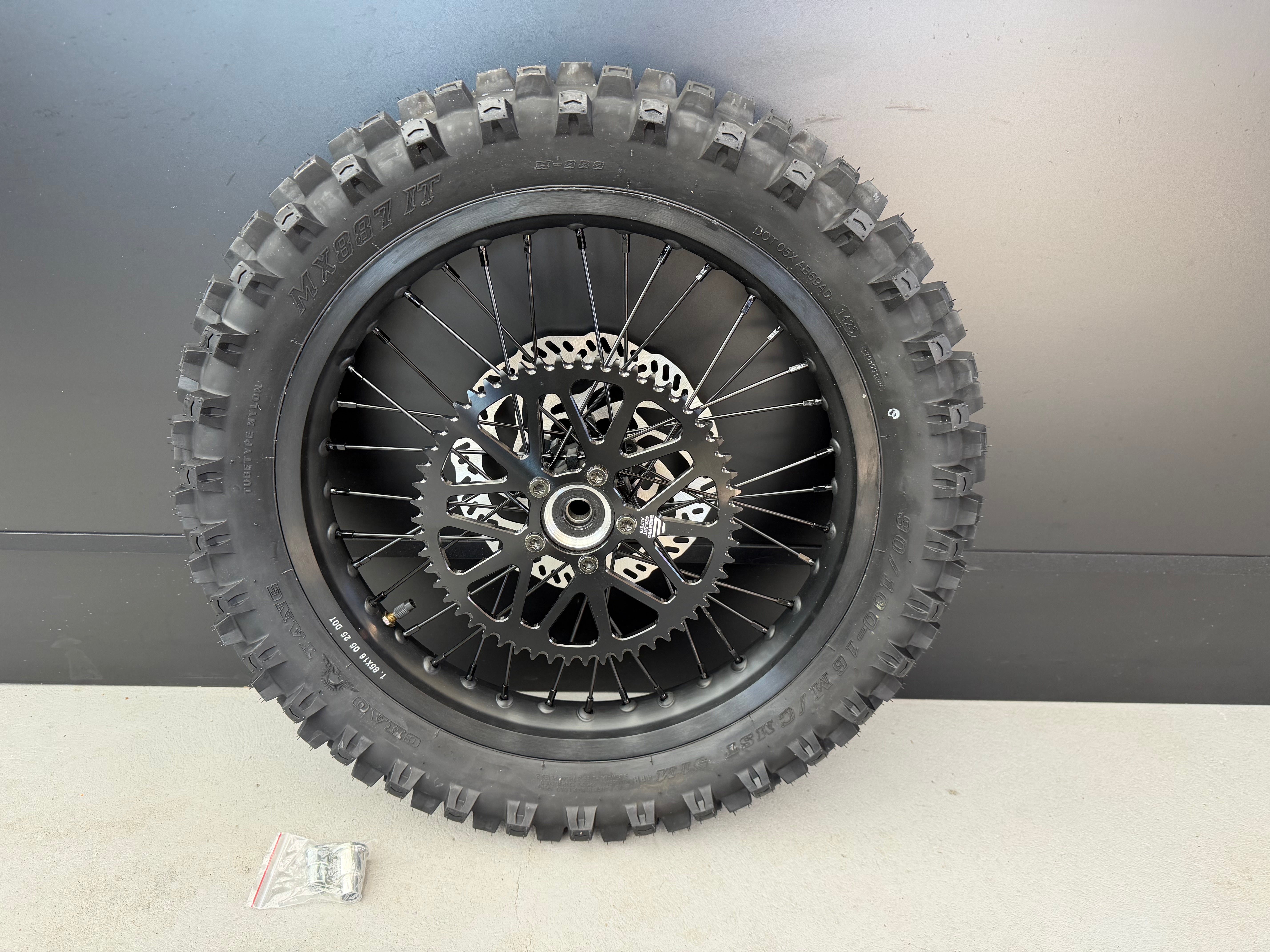 16in Wheel Upgrade With tire, Sprocket, Rotor for E-Ride Pro SS 3.0 / SR