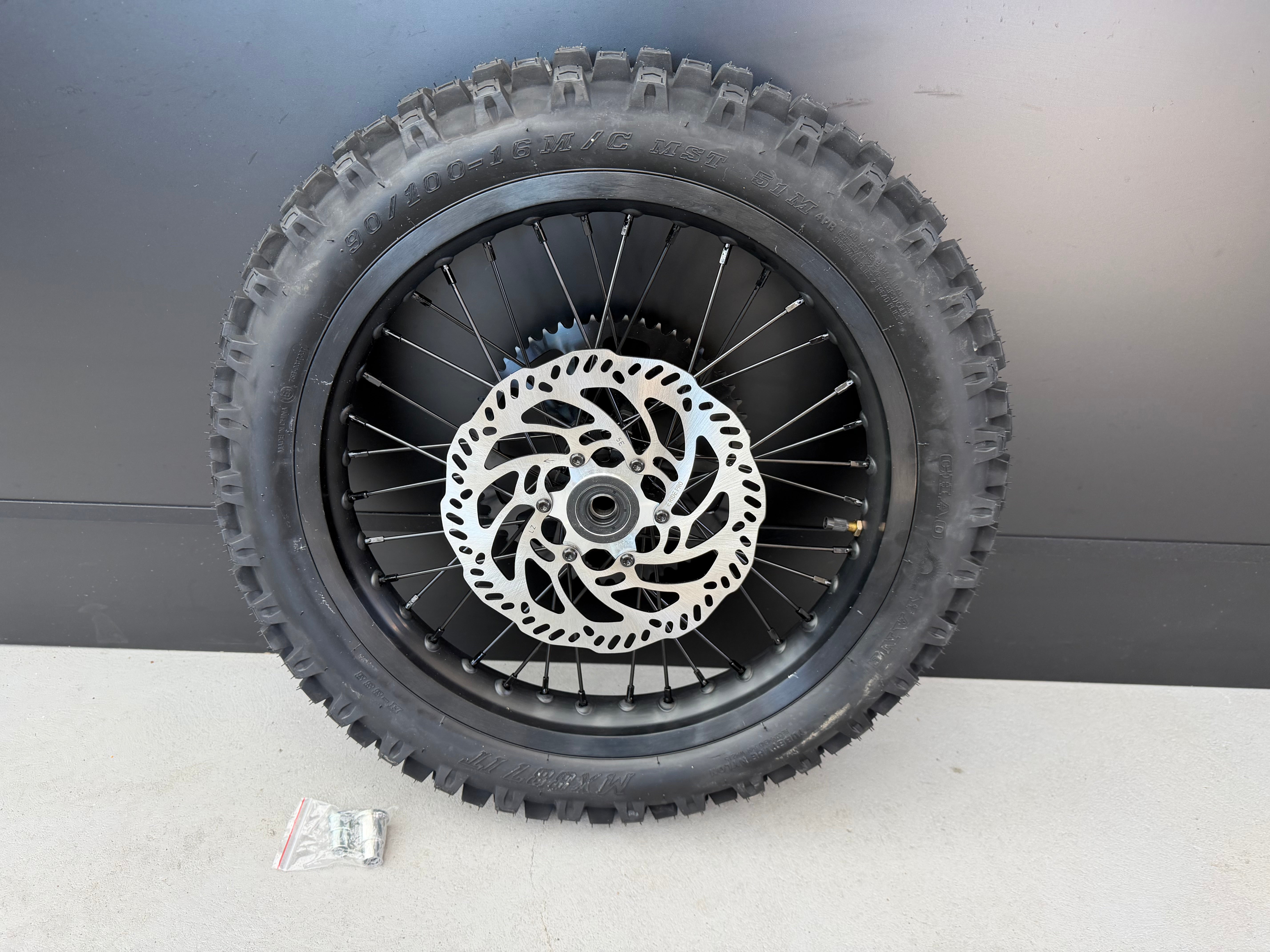 16in Wheel Upgrade With tire, Sprocket, Rotor for E-Ride Pro SS 3.0 / SR