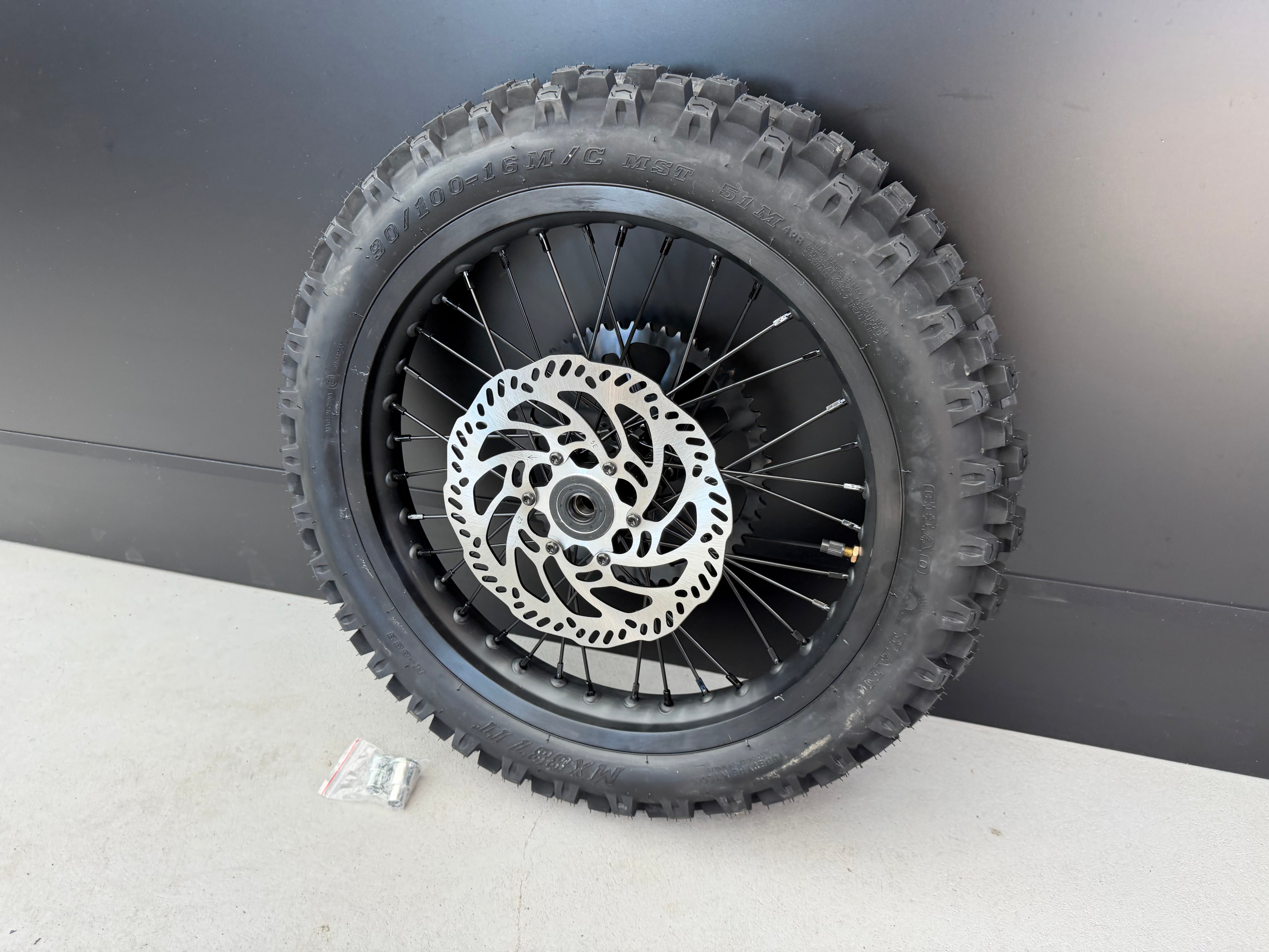 16in Wheel Upgrade With tire, Sprocket, Rotor for E-Ride Pro SS 3.0 / SR