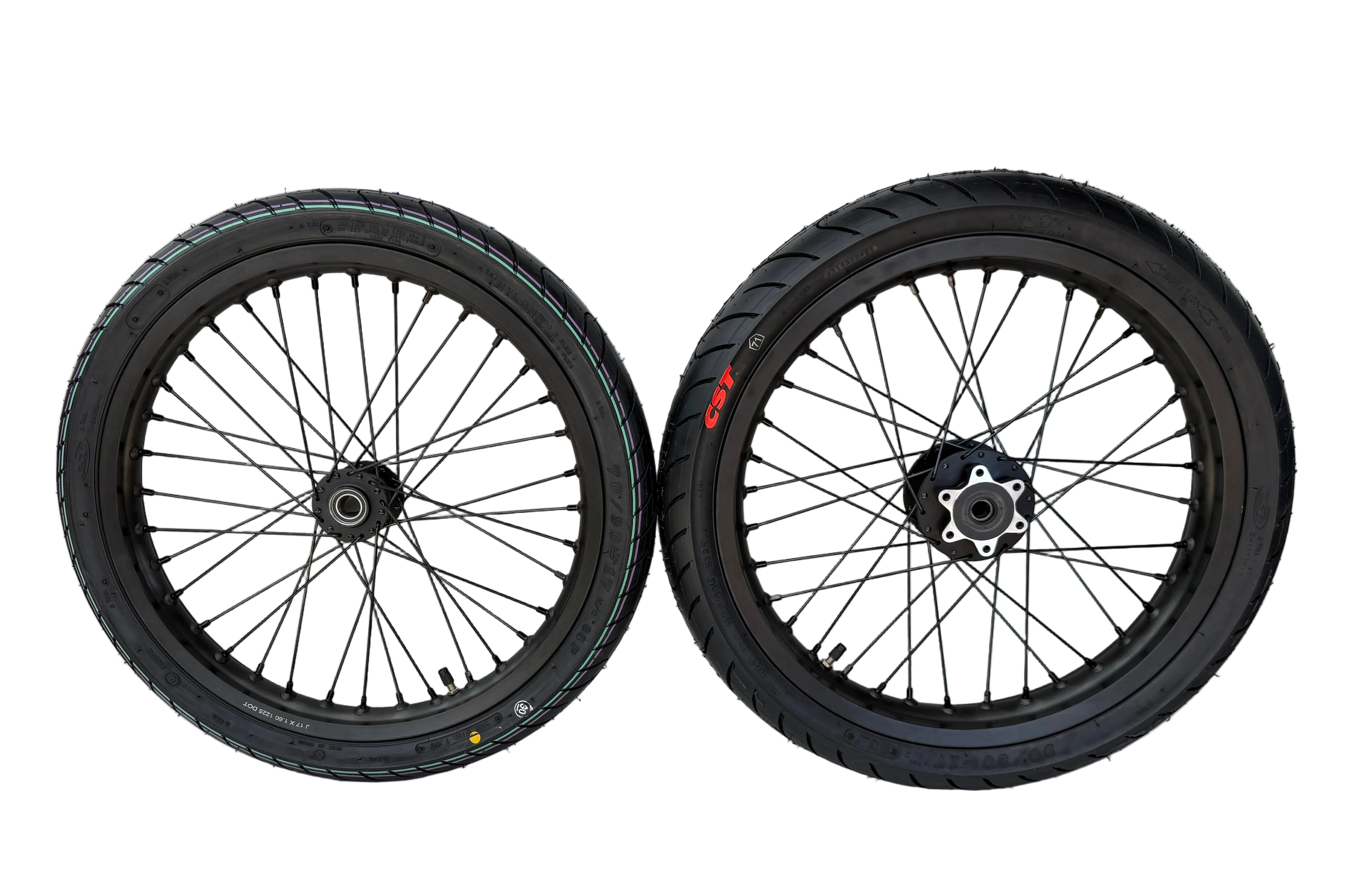 Talaria Supermoto Wheel Set 17” – MX3, MX4, XXX, XXX Pro