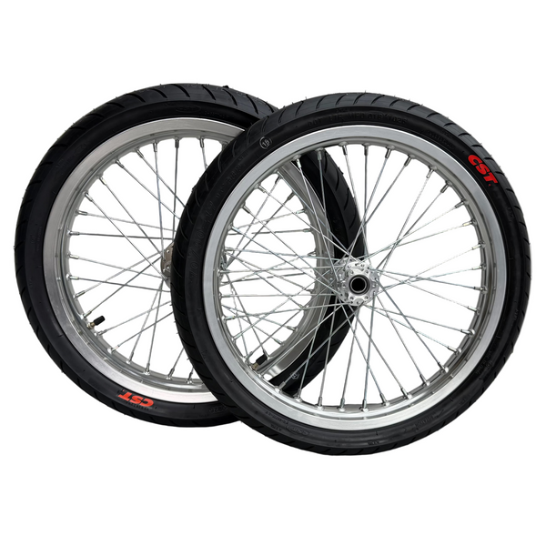 Talaria Chrome Supermoto Wheel Set 17” – MX3, MX4, XXX, XXX Pro