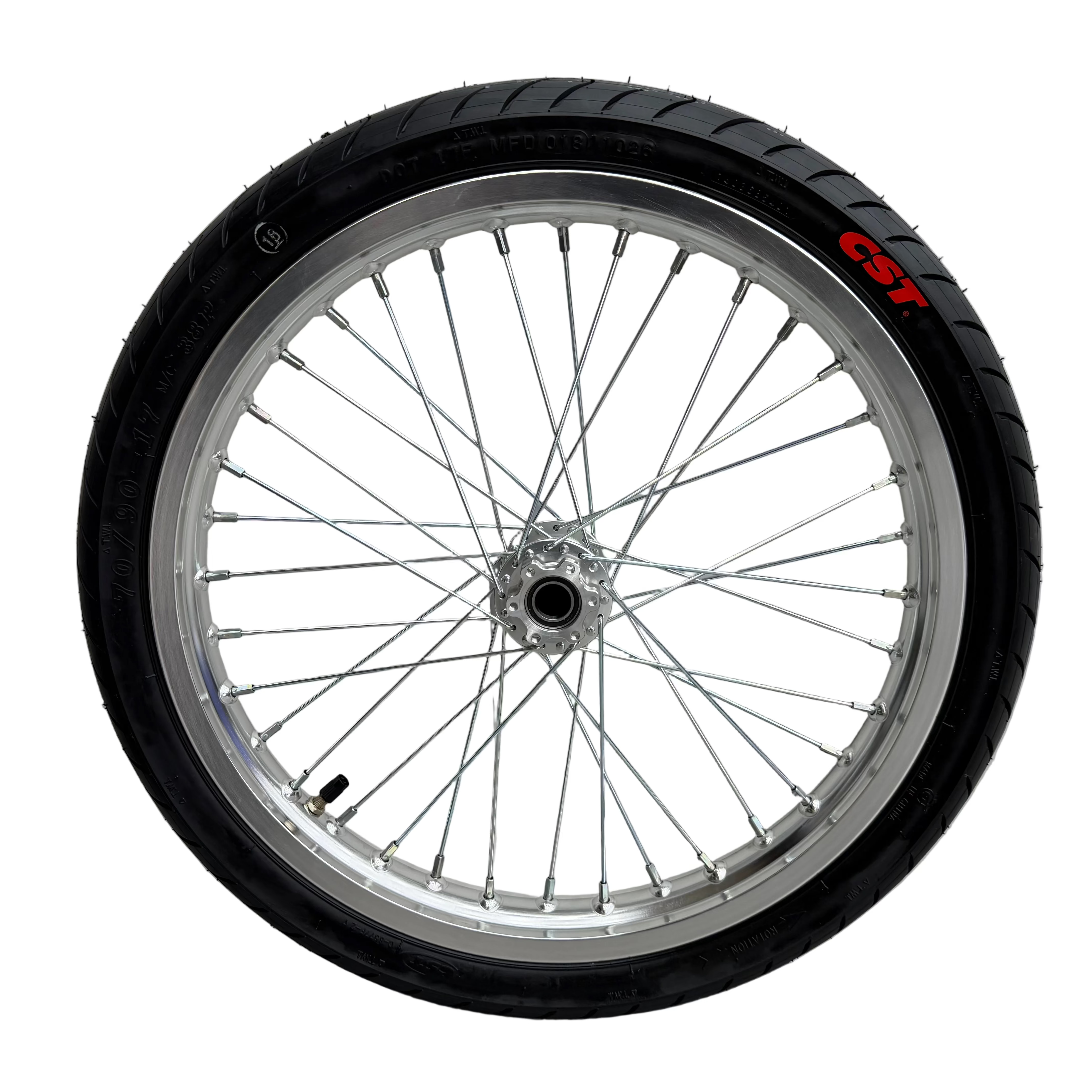 17in Chrome Supermoto Wheelset for Talaria Sting and XXX