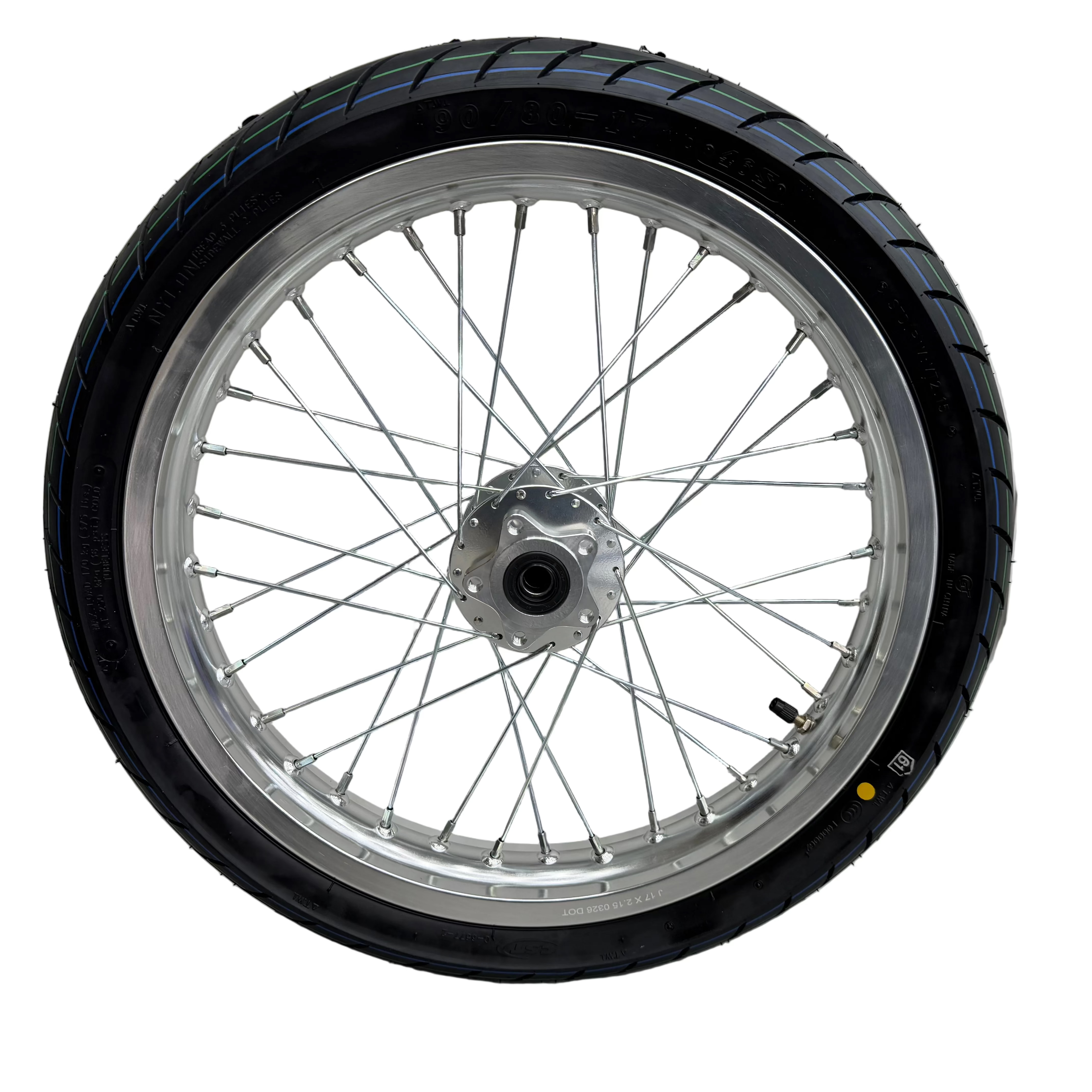 17in Chrome Supermoto Wheelset for Talaria Sting and XXX