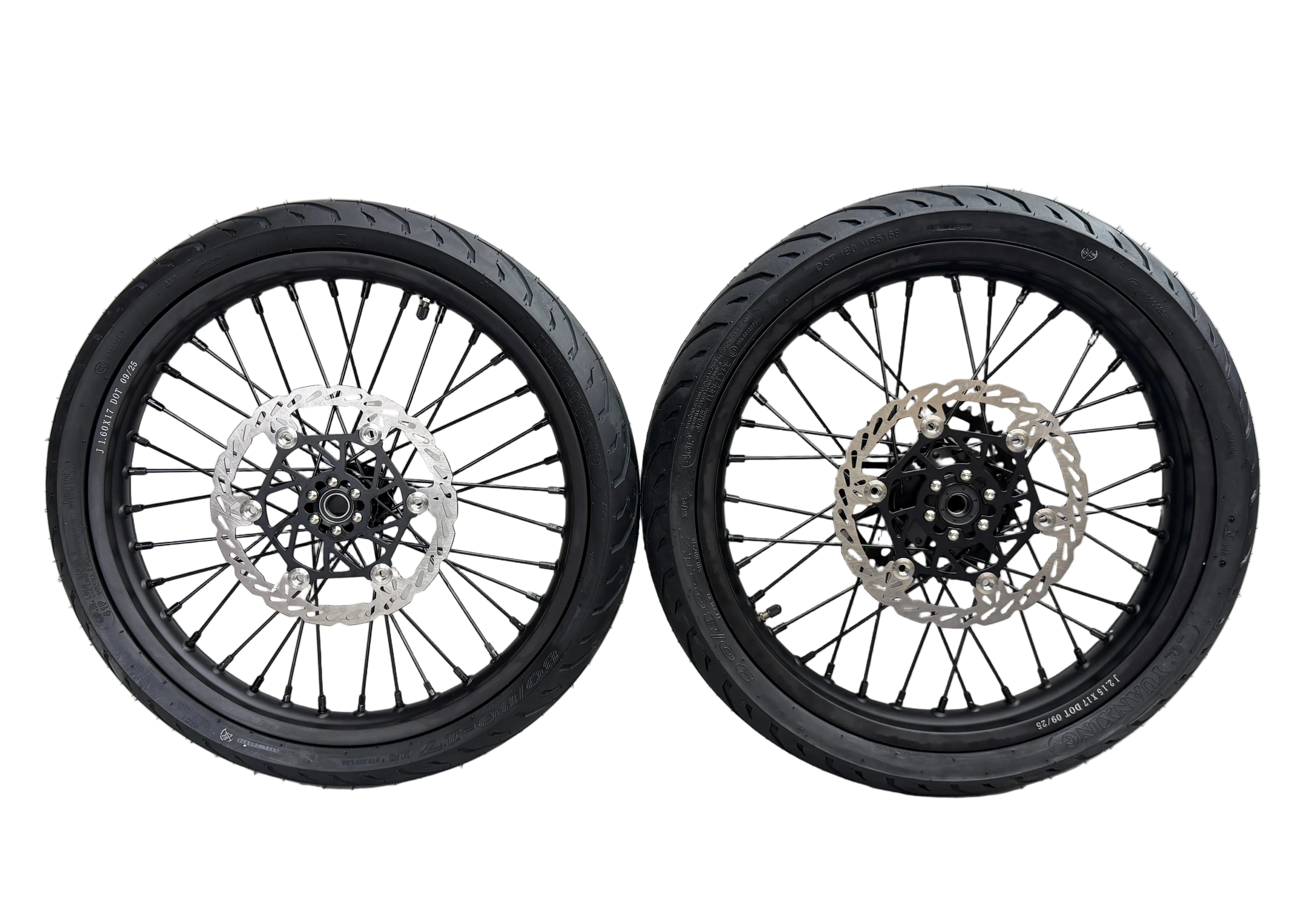 17in Premium Super Moto Wheel Set for Surron/ E-Ride Pro / 79Bike, Ventus