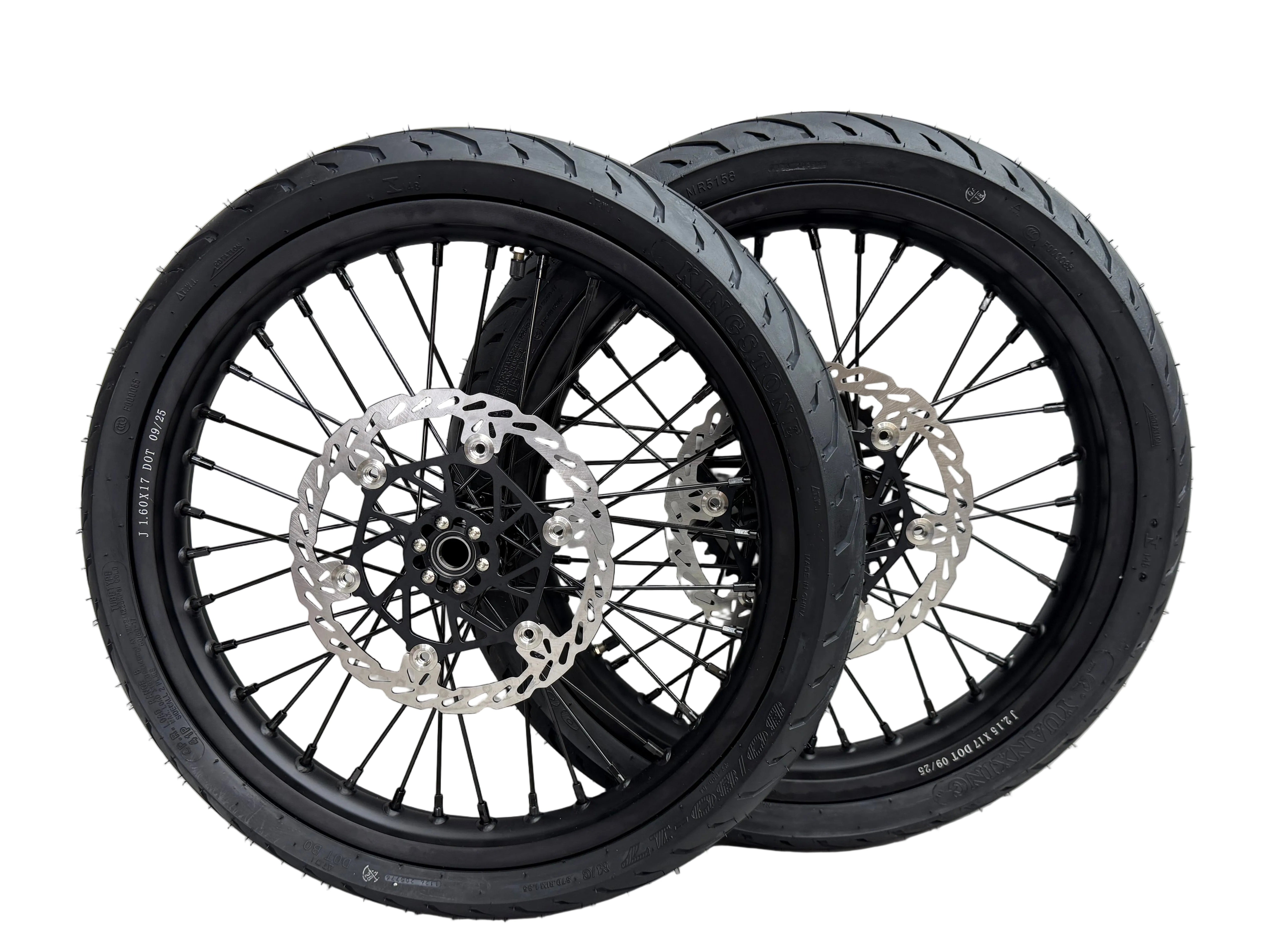 17in Premium Super Moto Wheel Set for Surron/ E-Ride Pro / 79Bike, Ventus