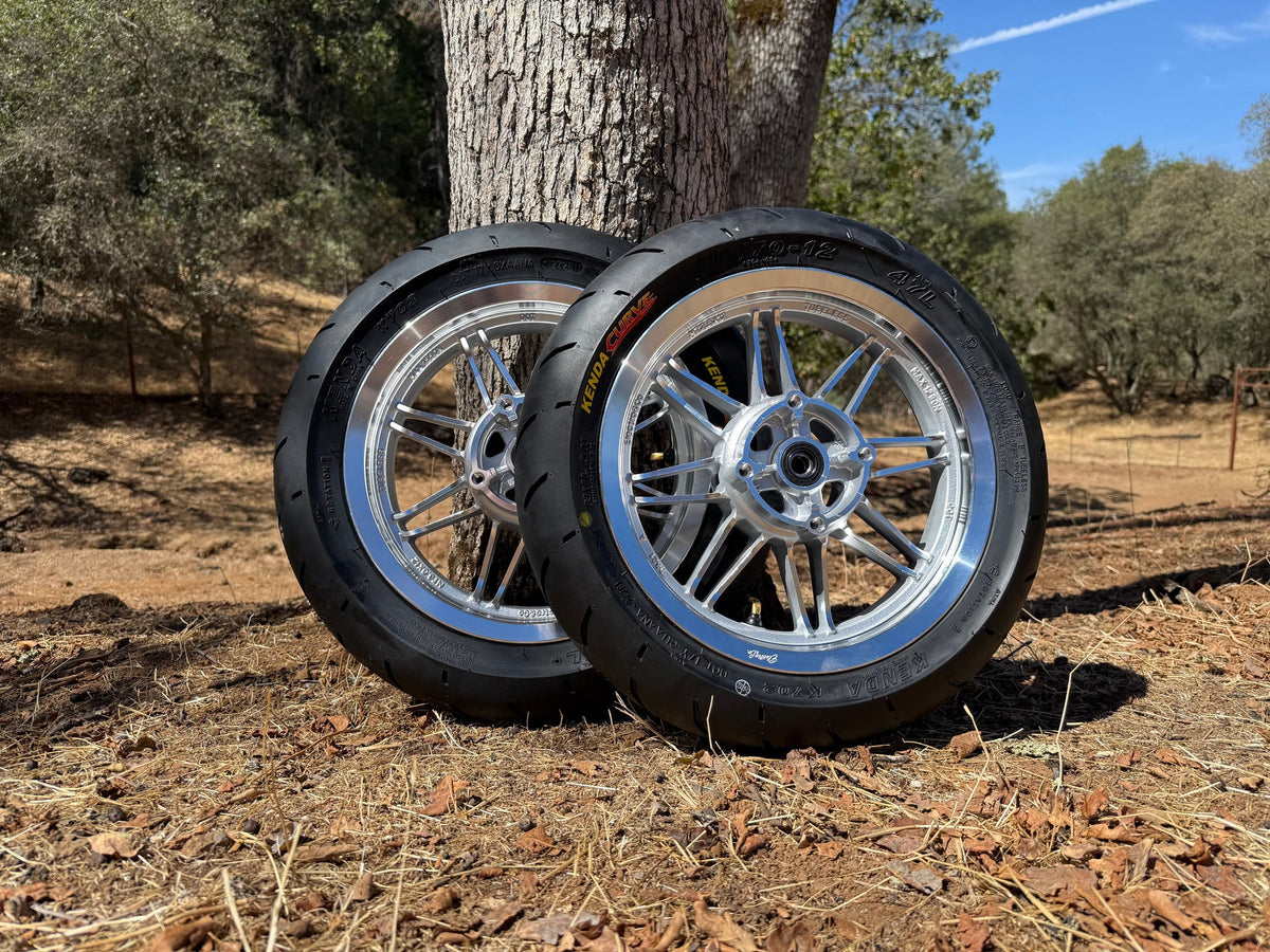 E&C 8-Ball Mag Supermoto Wheels // 12in & 14in Options