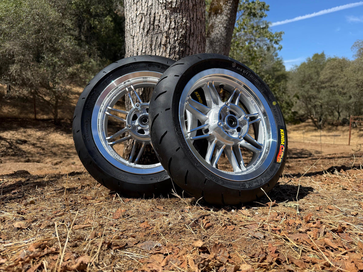 E&C 8-Ball Mag Supermoto Wheels // 12in & 14in Options