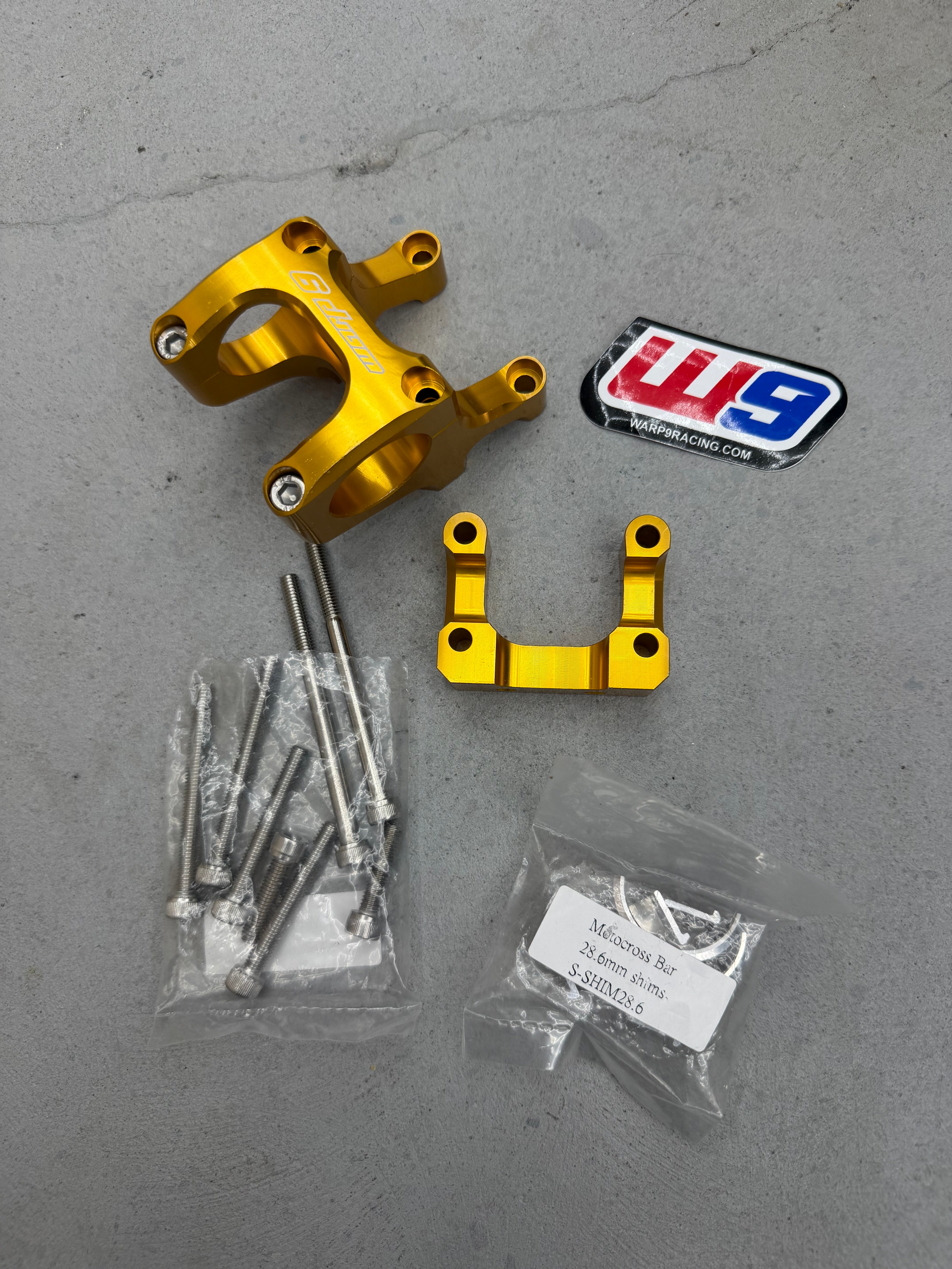 Return, Warp 9 Bar Mounts