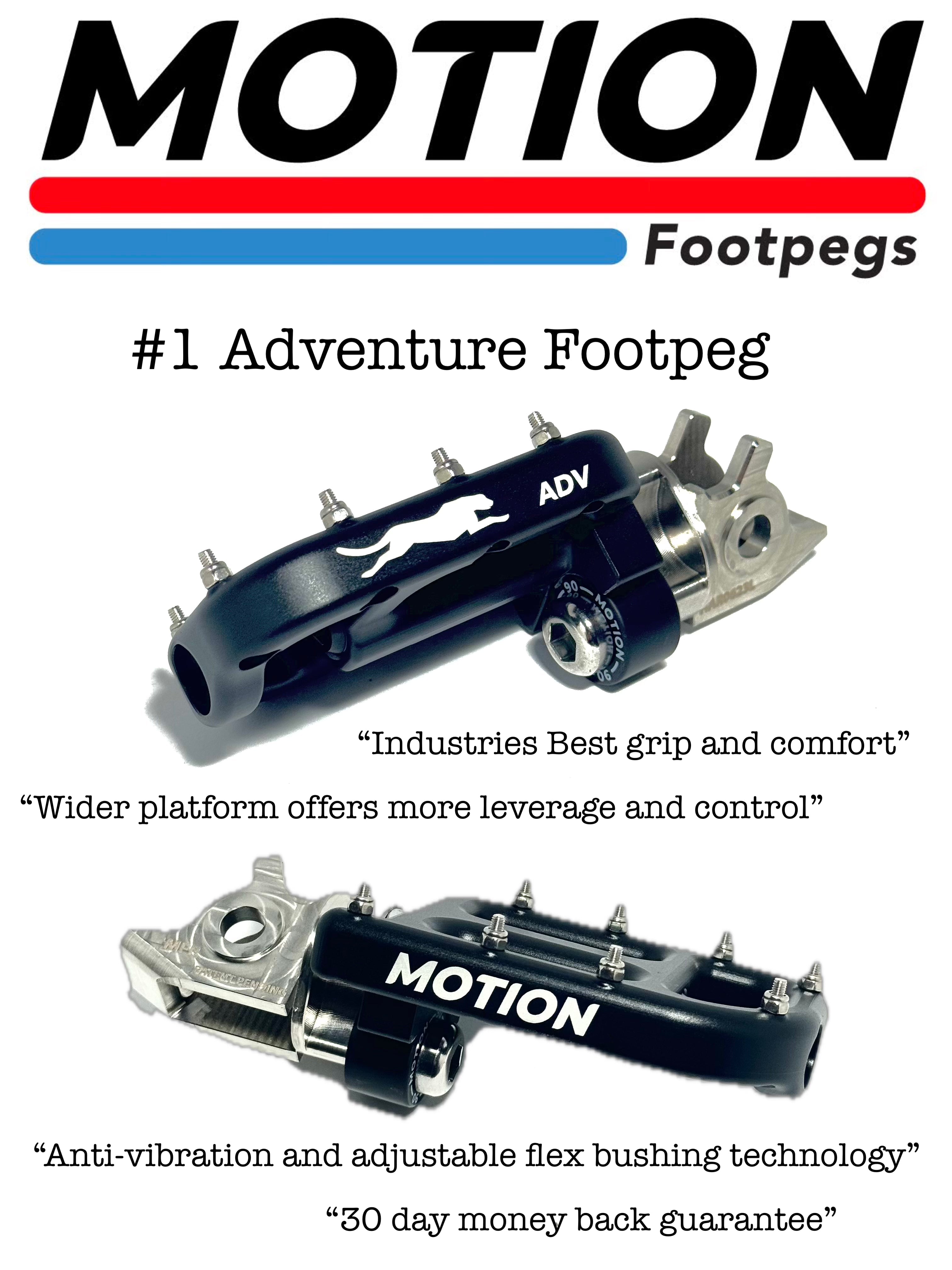Motion Flex-Mount Footpegs
