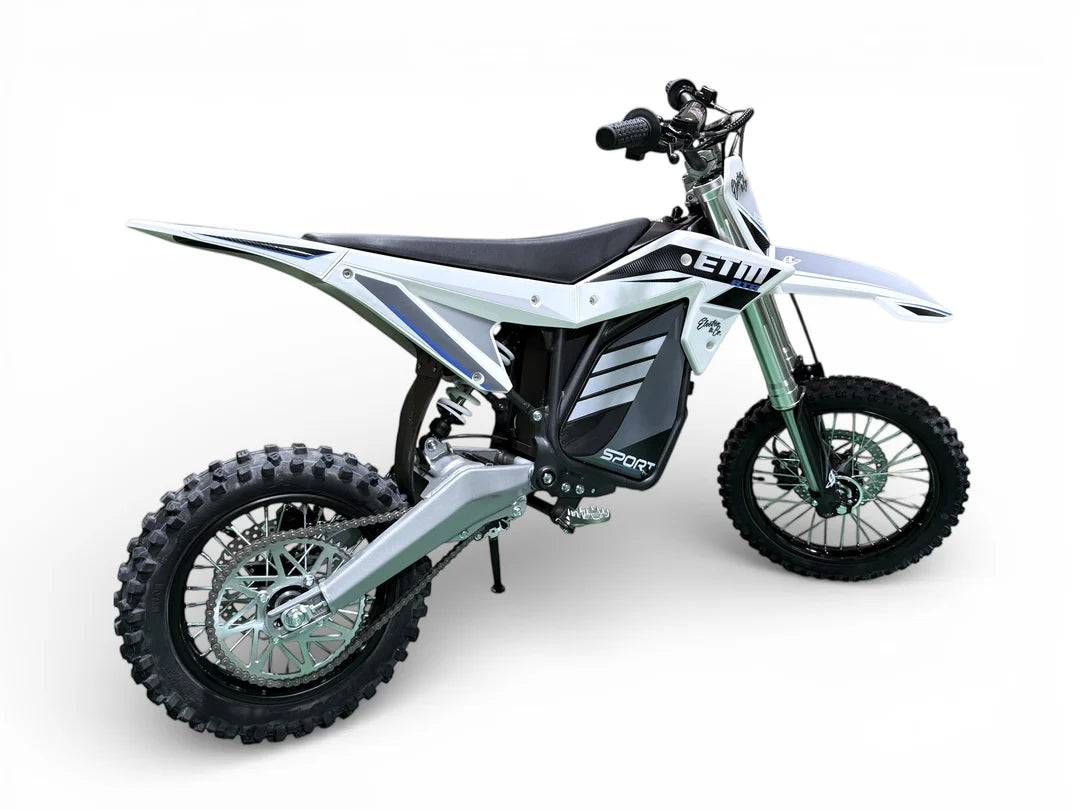 ETM RTR Sport – 72V 8kW Electric Pit Bike | Ready to Rip Trail Machine