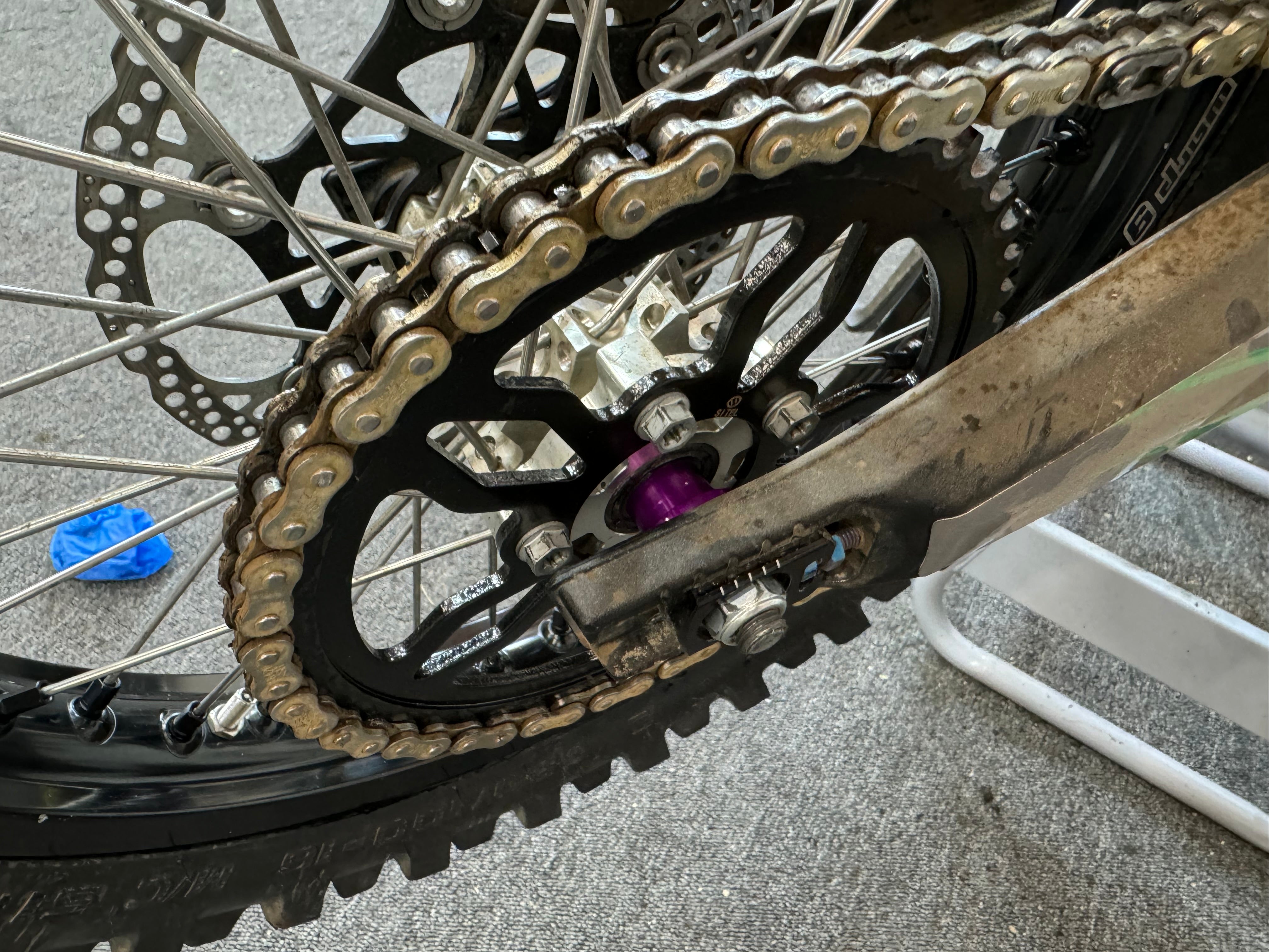 Bicycle axle fashion spacers