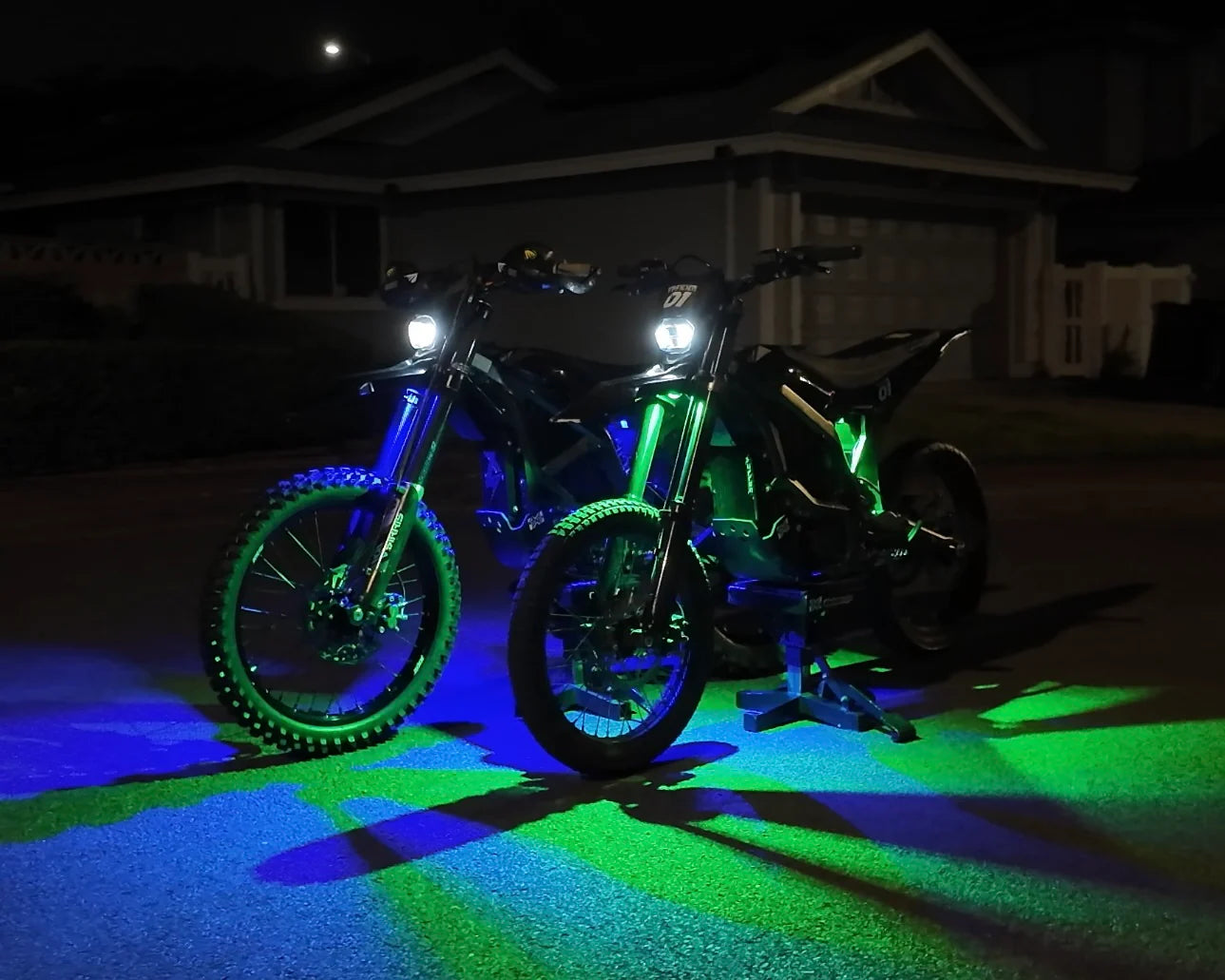 Project 9 "Hyper Glow" - E-ride Pro Front Under Glow for E-Ride Pro