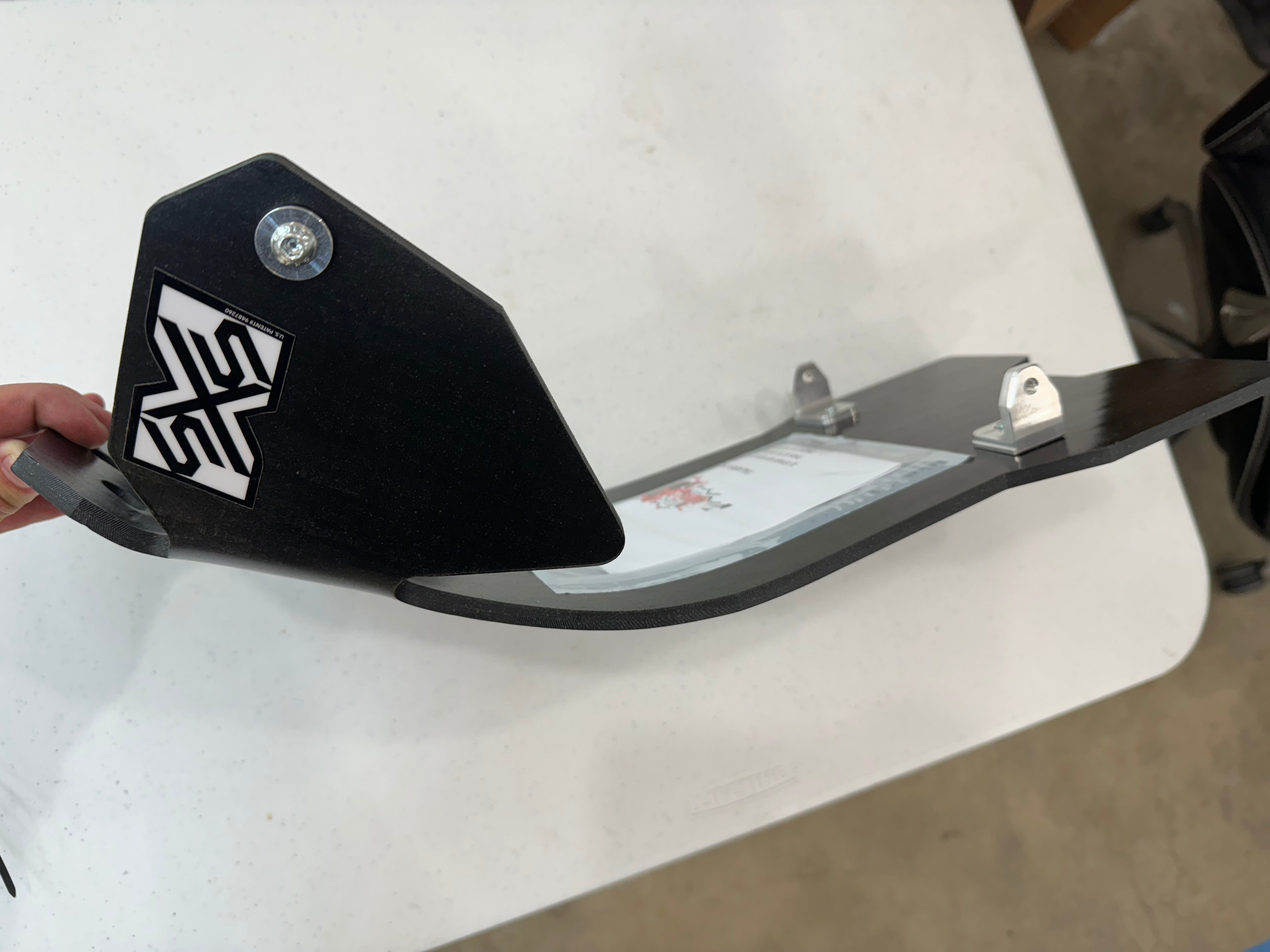 SxSlide UHMW Full Coverage Skidplate for E-Moto Bikes