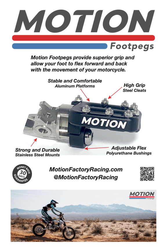 Motion Flex-Mount Footpegs
