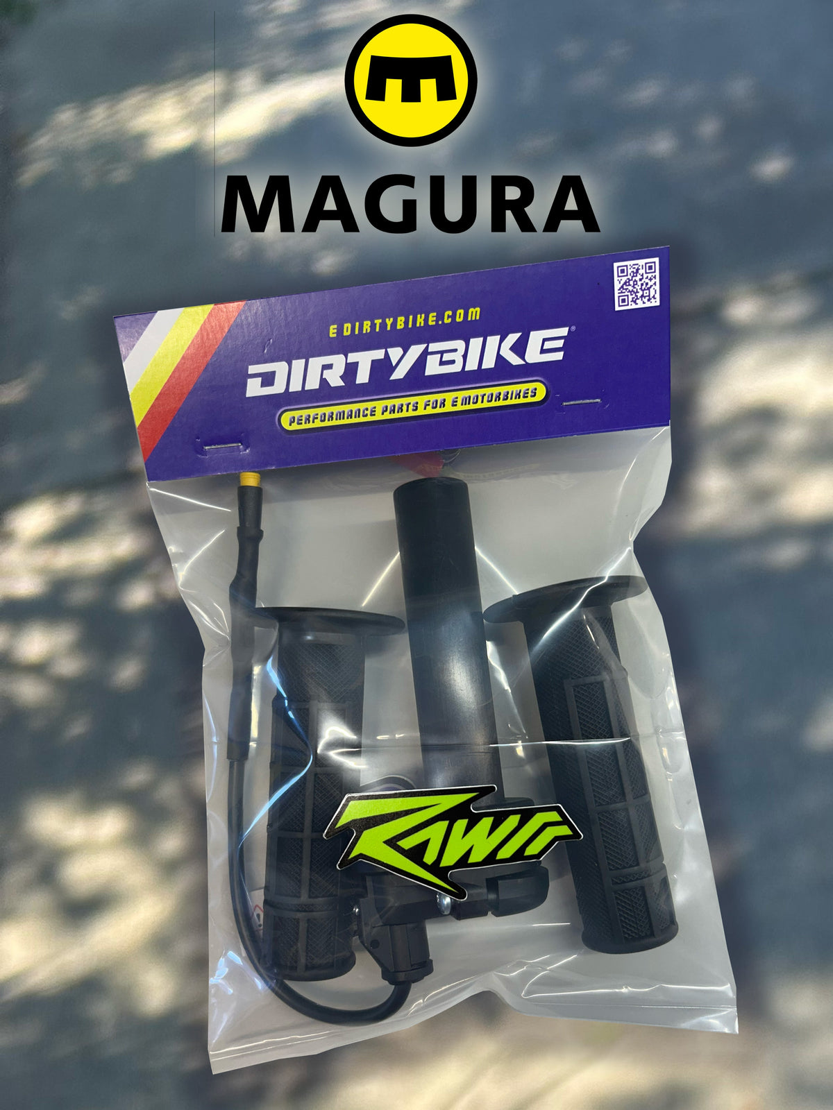 1/4 Turn Electronic Magura Throttle | DirtyBike | Rawrr Mantis X