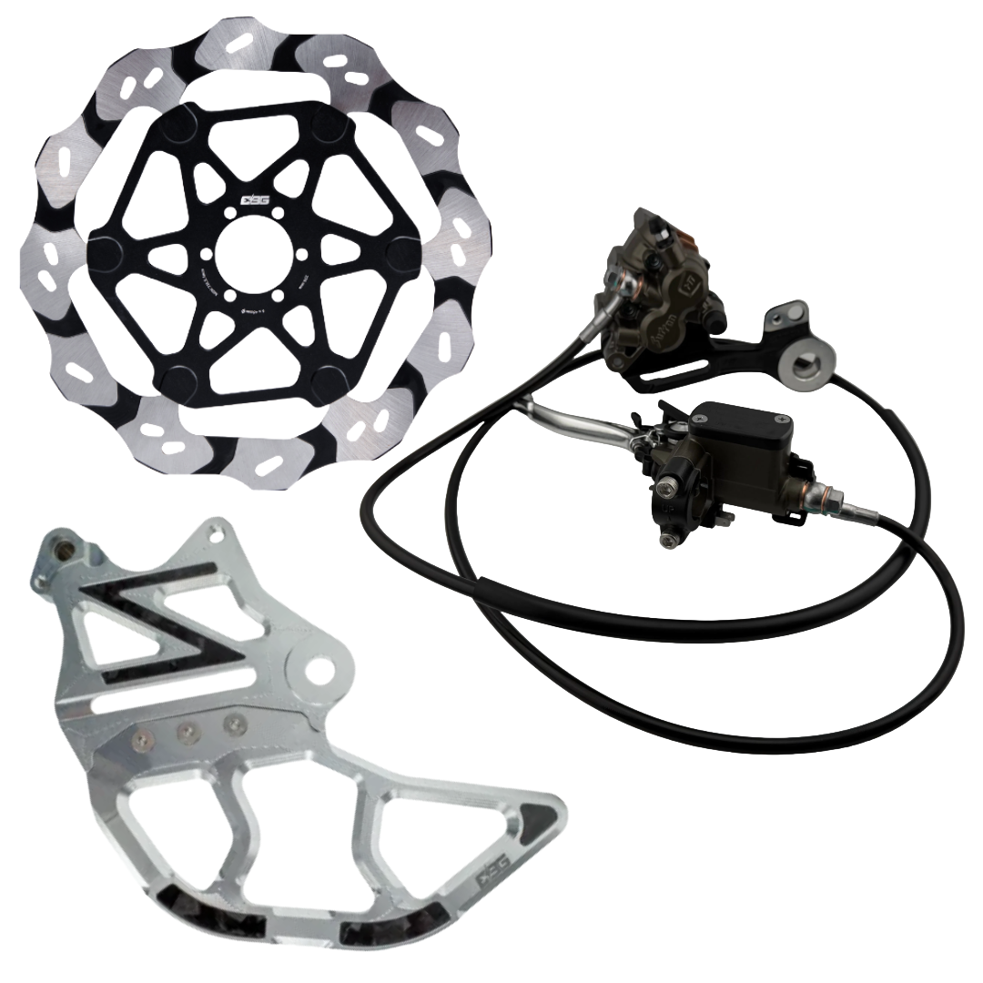 Ebike Garage Moto Brake Conversion Kit // "Ultra Bee Brakes" // Surron LBX