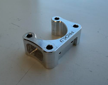 Return, Prickly Direct Mount Riser Block 24mm Silver