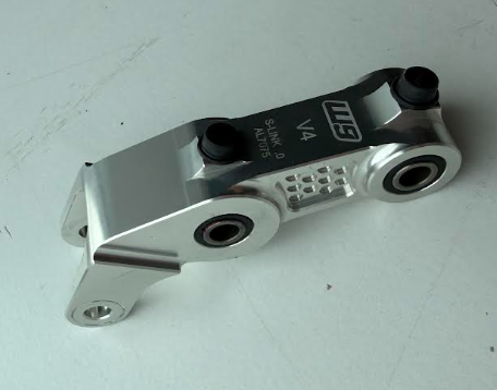 Return Warp 9 Surron Lightbee Rear 0" Rise Linkage Silver