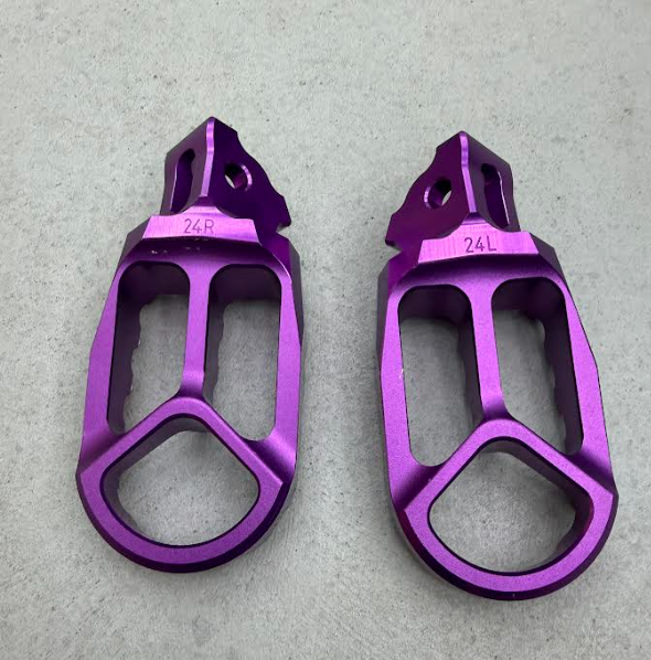 Return, Warp 9 Talaria Foot pegs Multiple colors