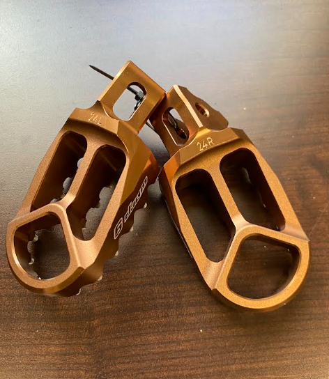 Return, Warp 9 Talaria Foot pegs Multiple colors